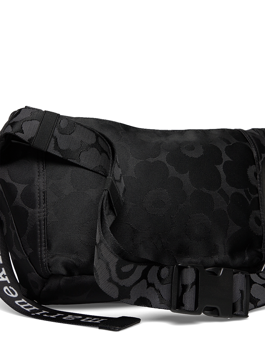 Marimekko - SLING BAG M UNIKKO - vinsældir í tísku - black, black - 4
