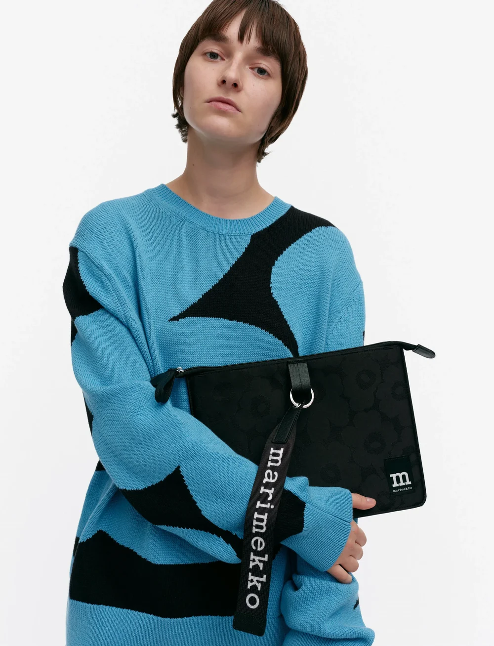 Marimekko - SLEEVE 11" UNIKKO - erilised sündmused - black, black - 0