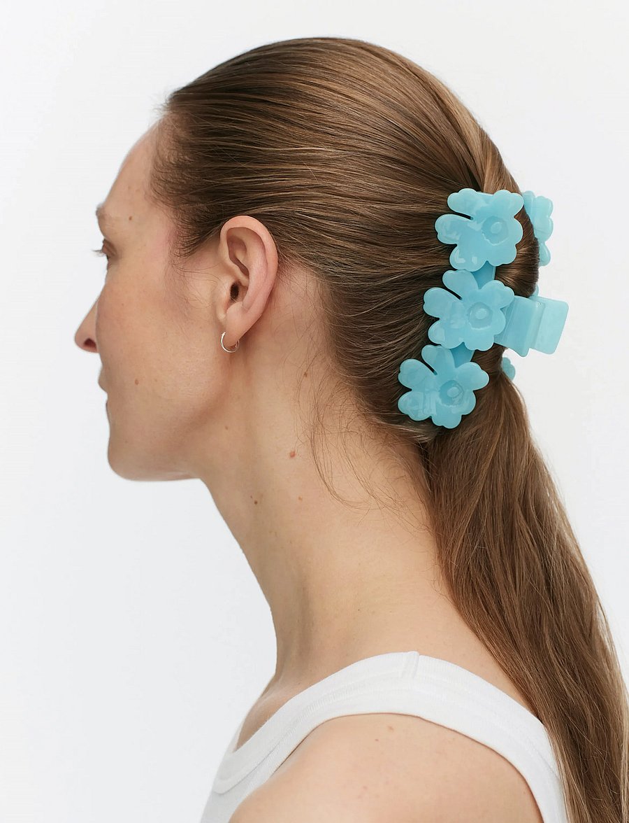 Marimekko - MINI UNIKKO HAIR CLIP - juukselõksud - light blue - 0