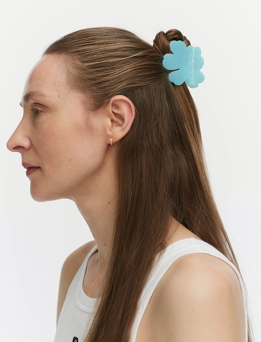 Marimekko - UNIKKO HAIR CLIP SMALL - hårklyper - light blue - 0