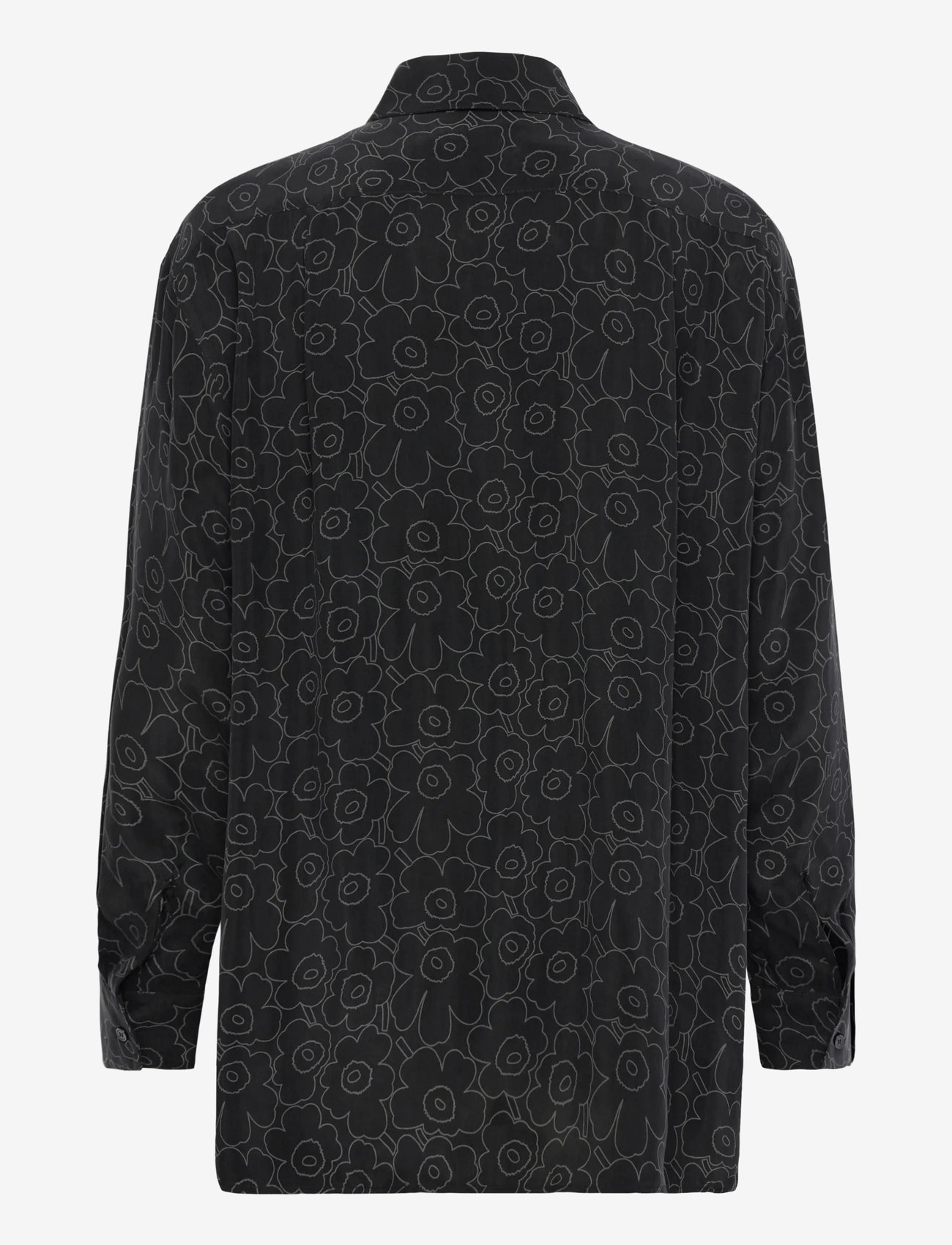 Marimekko - RUNSAS PIIRTO UNIKKO - langärmlige hemden - black, dark grey - 2