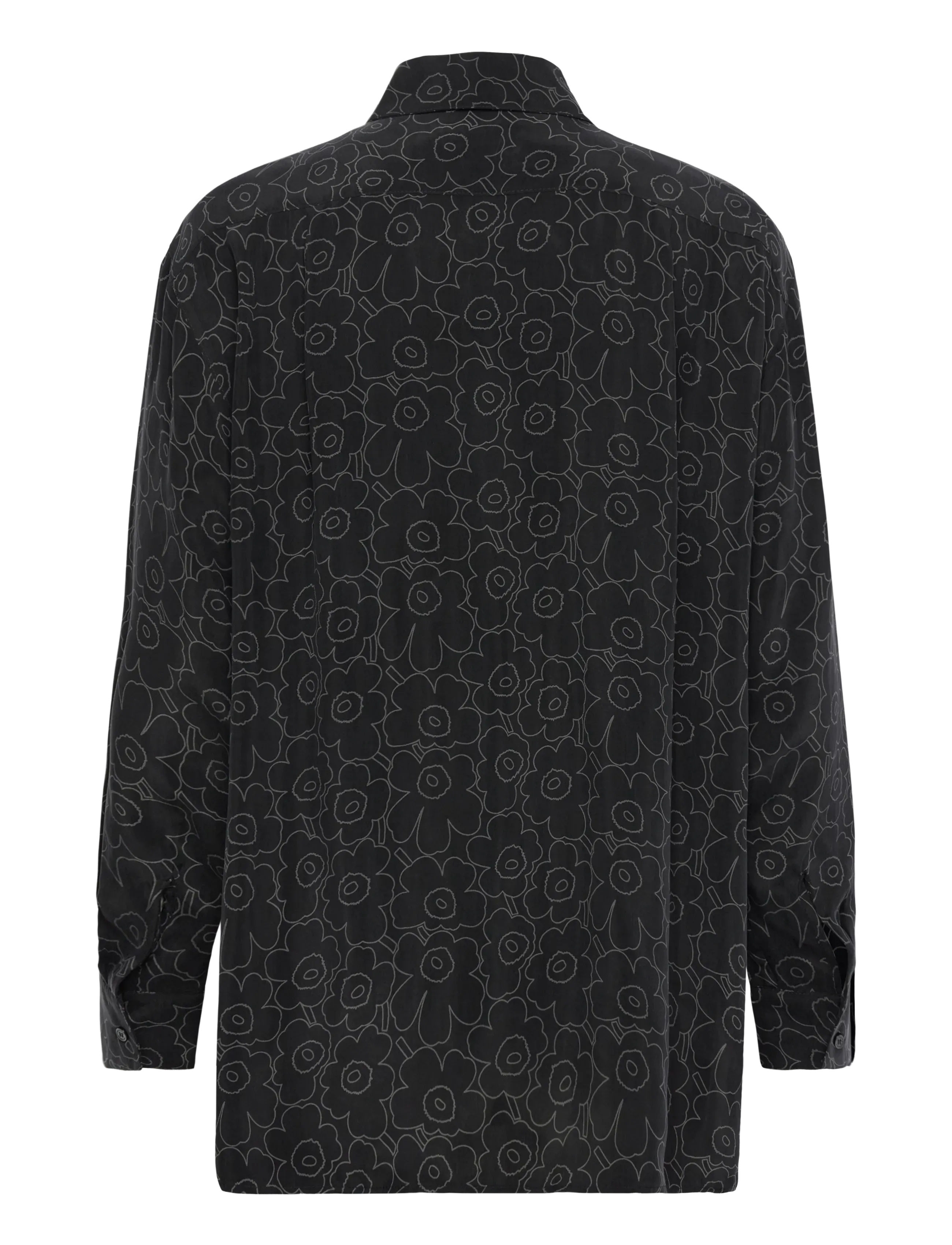 Marimekko - RUNSAS PIIRTO UNIKKO - langärmlige hemden - black, dark grey - 2