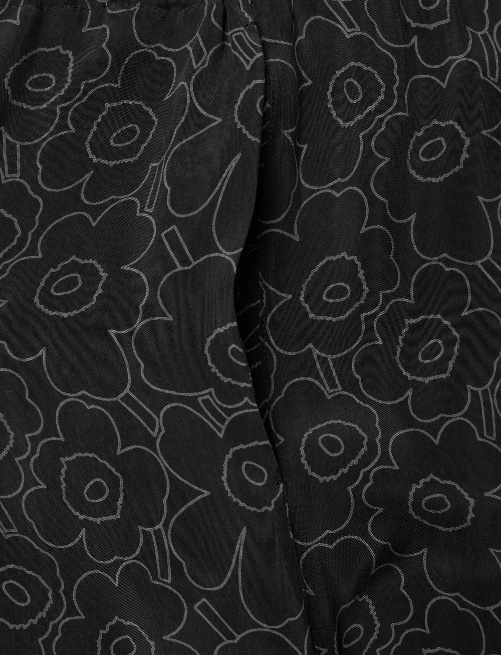 Marimekko - OANET PIIRTO UNIKKO - straight leg hosen - black, dark grey - 5