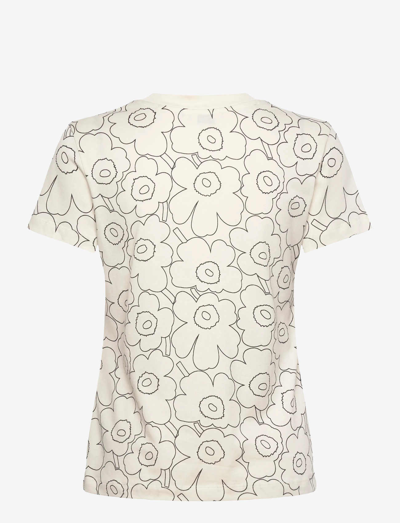 Marimekko - HELEYS PIIRTO UNIKKO - stuttermarbolir - off white, black - 2