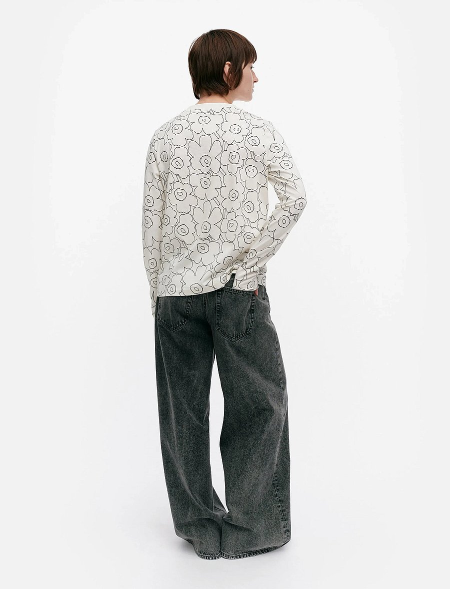 Marimekko - SEKUNTI PIIRTO UNIKKO - off white, black - 3