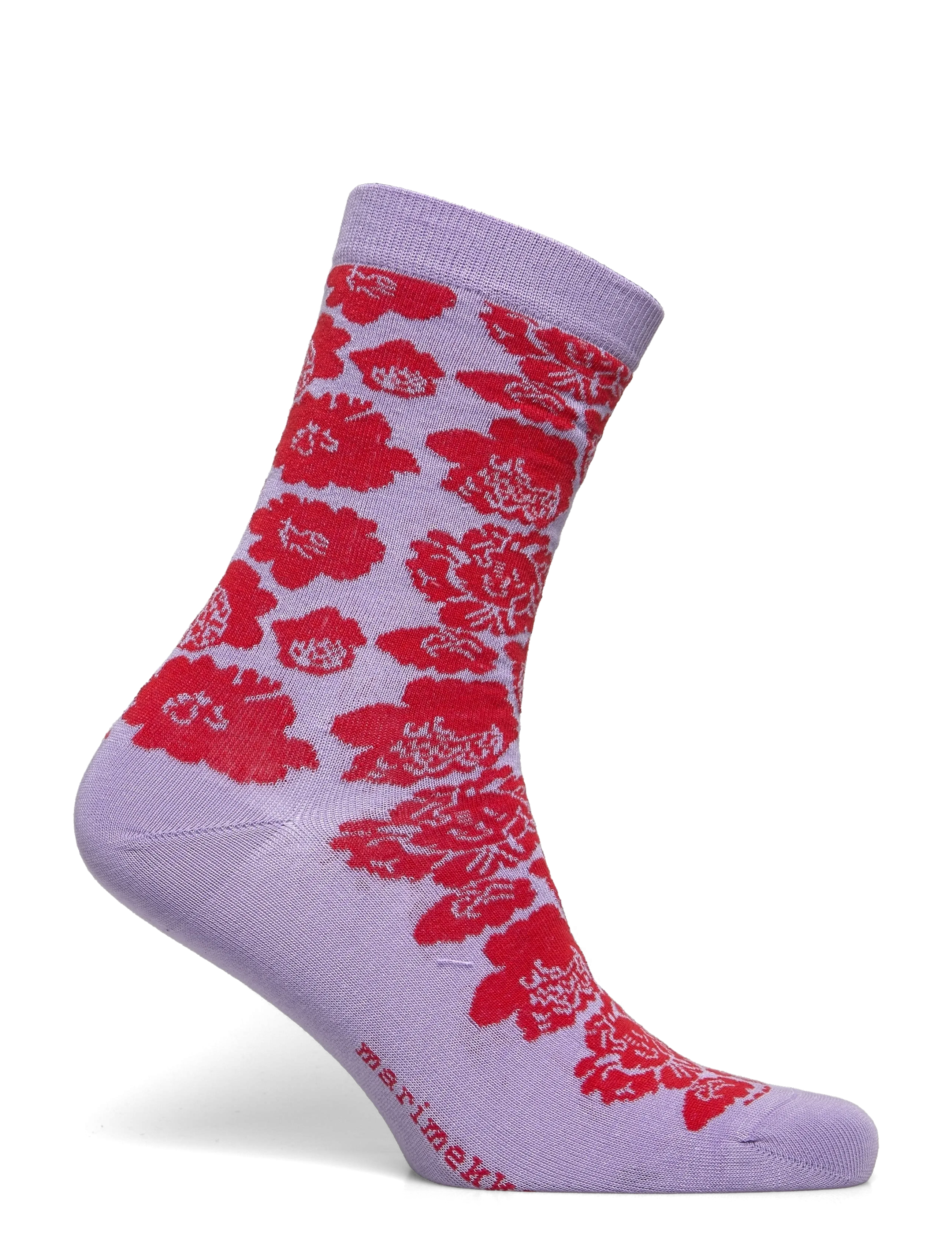 Marimekko - LINJAUS PIONI - laveste priser - lilac, red - 1