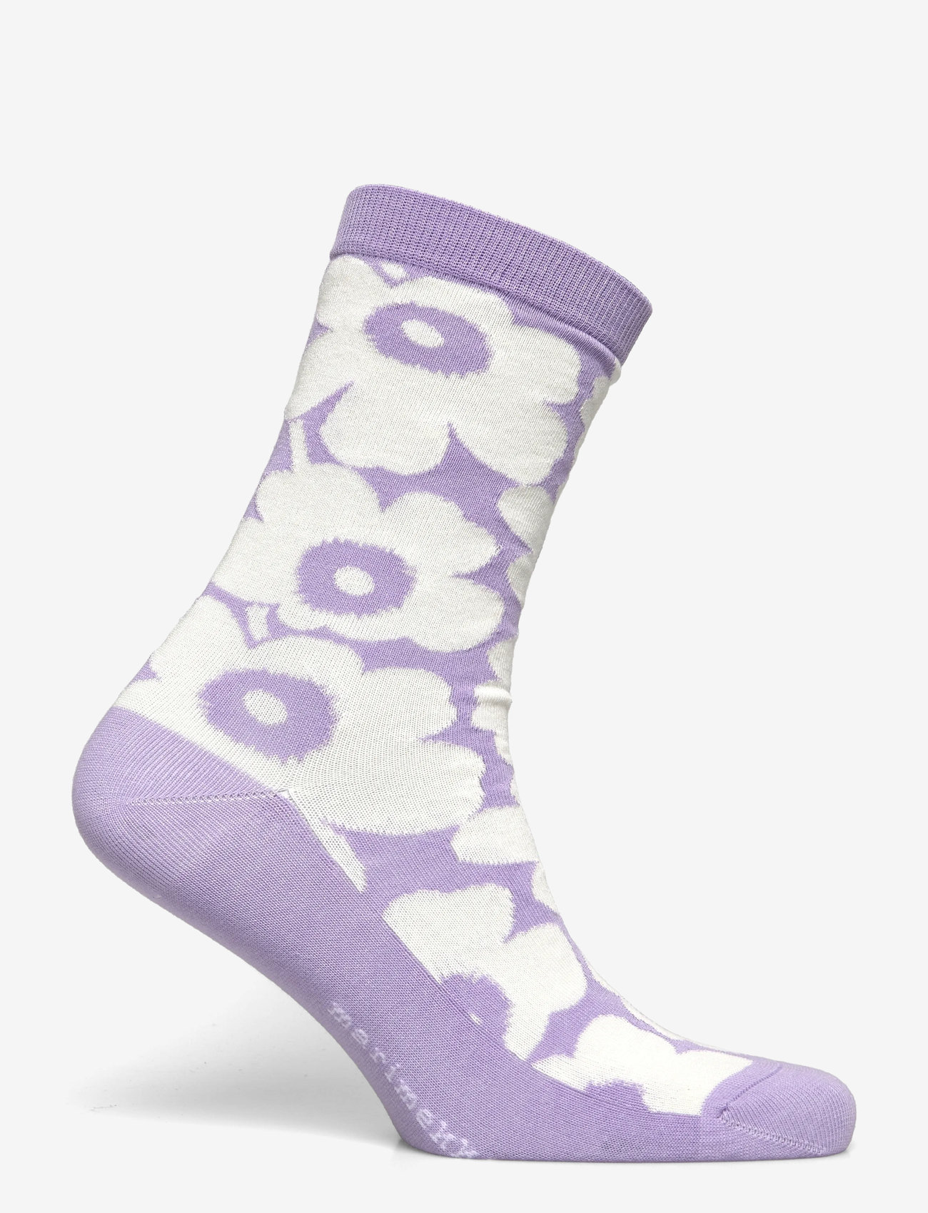 Marimekko - LINJAUS UNIKKO - vanliga strumpor - lilac, off white - 1