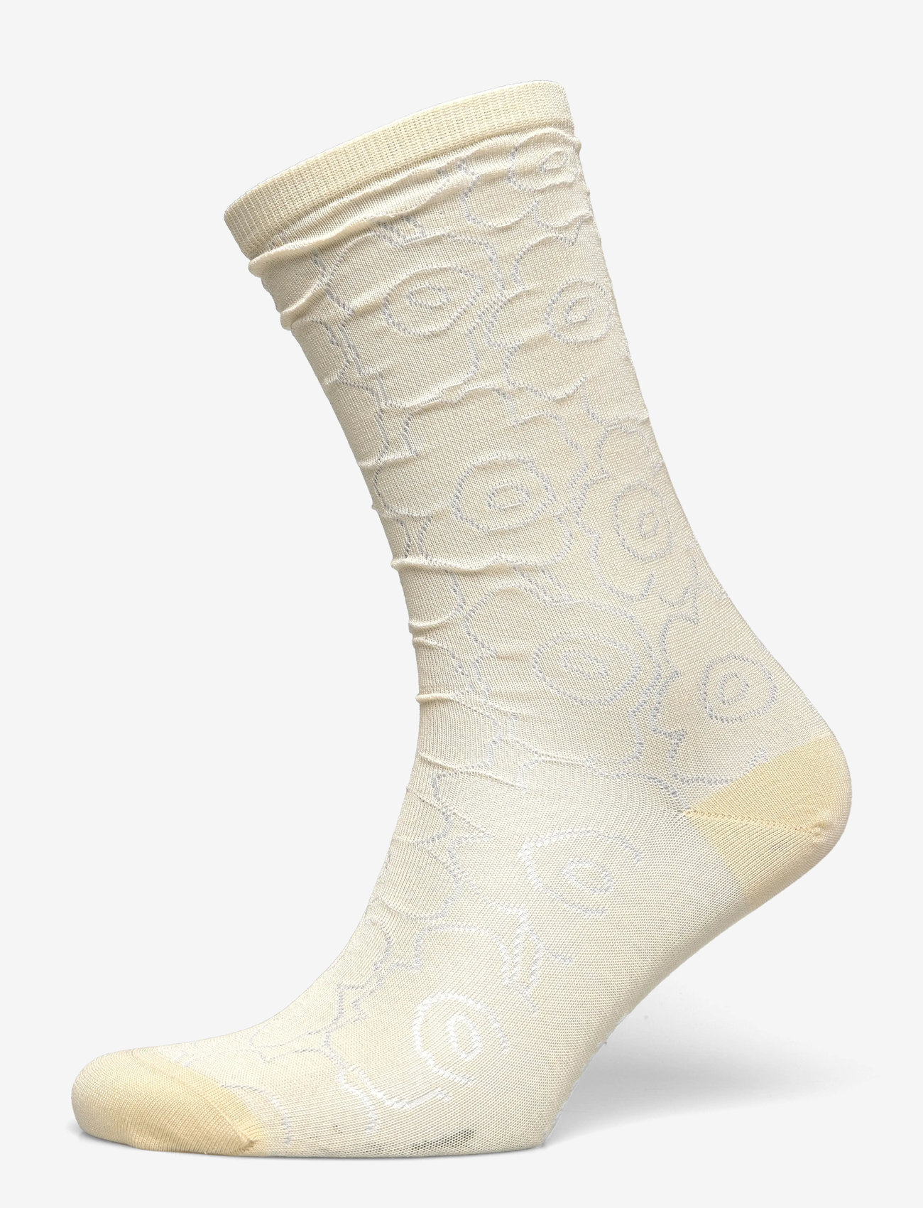 Marimekko - SISSI PIIRTO UNIKKO - klassikalised sokid - light yellow, light yellow - 0