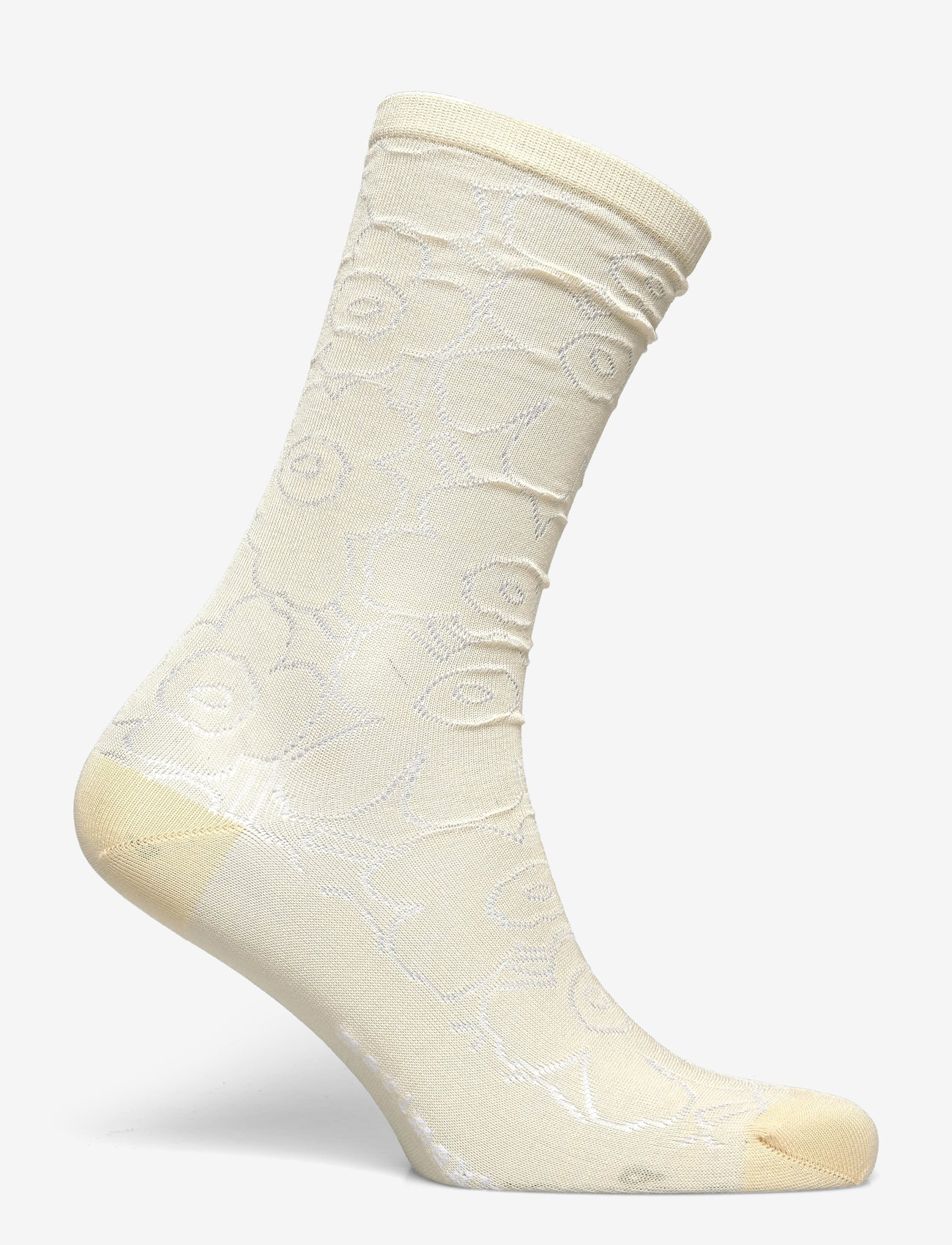Marimekko - SISSI PIIRTO UNIKKO - klassikalised sokid - light yellow, light yellow - 1