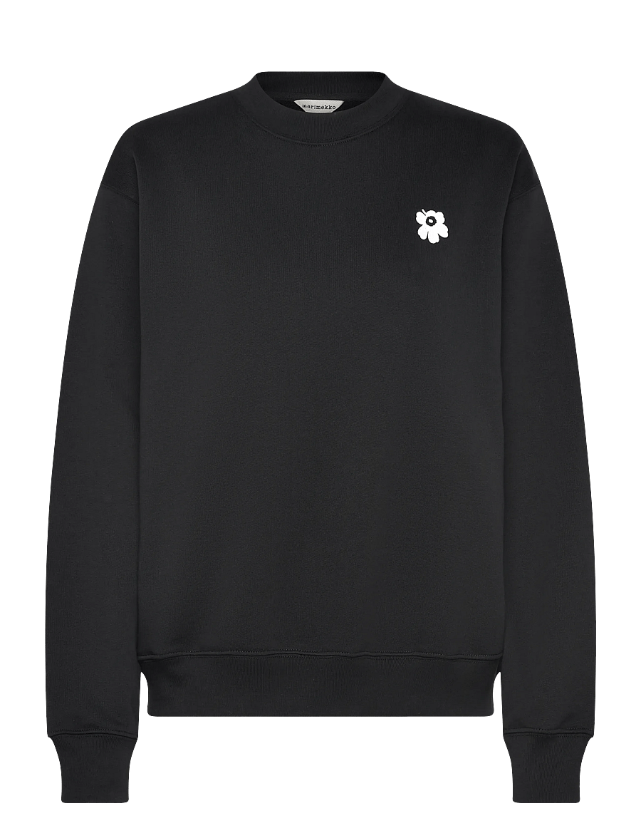 Marimekko - LEIOT UNIKKO PLACEMENT - medvilniniai megztiniai - black, white - 0