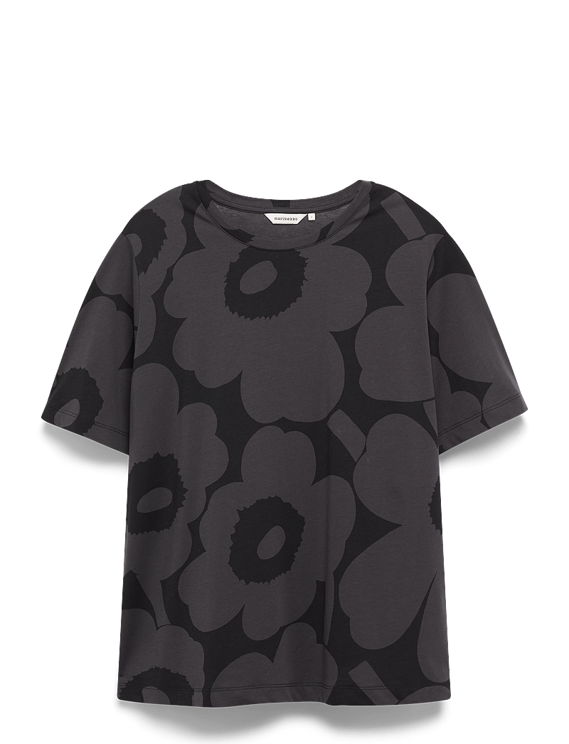 Marimekko - TUNNIT UNIKKO - t-shirts - black, dark grey - 1