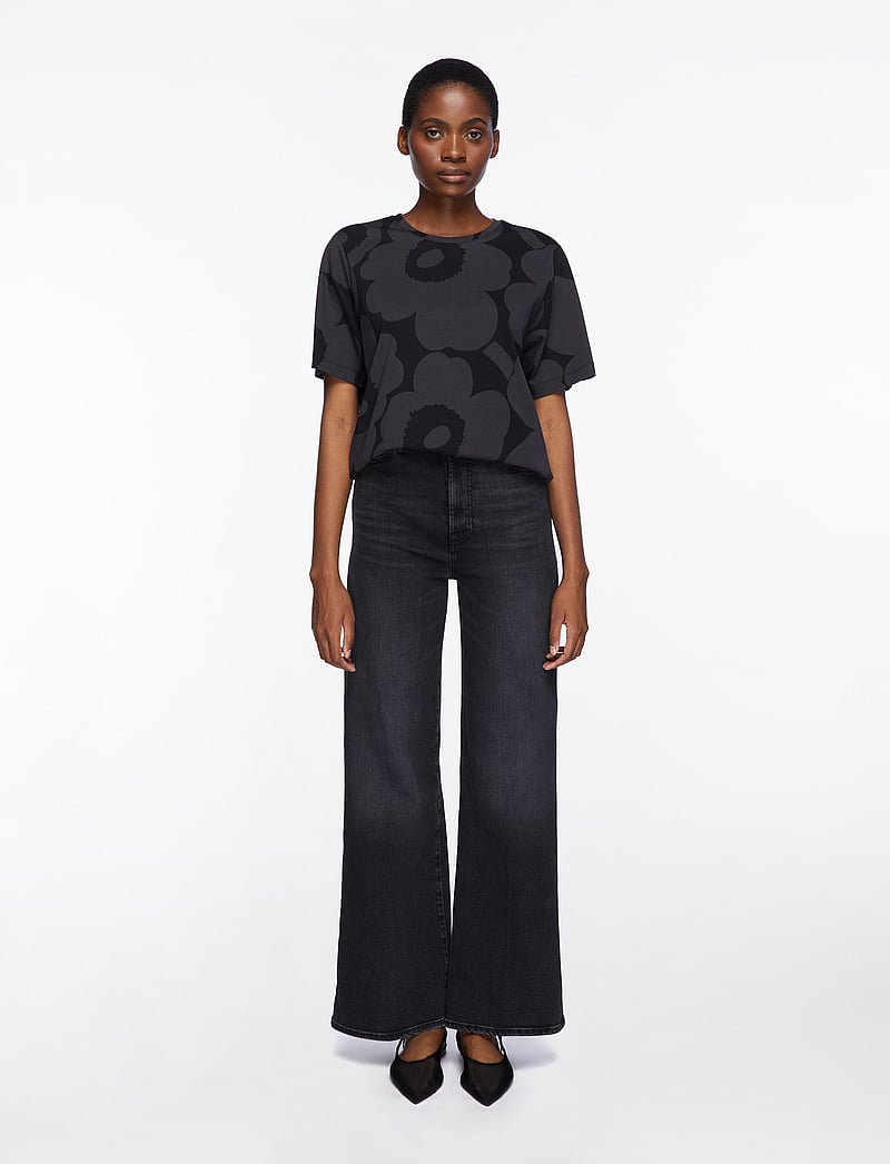 Marimekko - TUNNIT UNIKKO - t-shirts - black, dark grey - 2