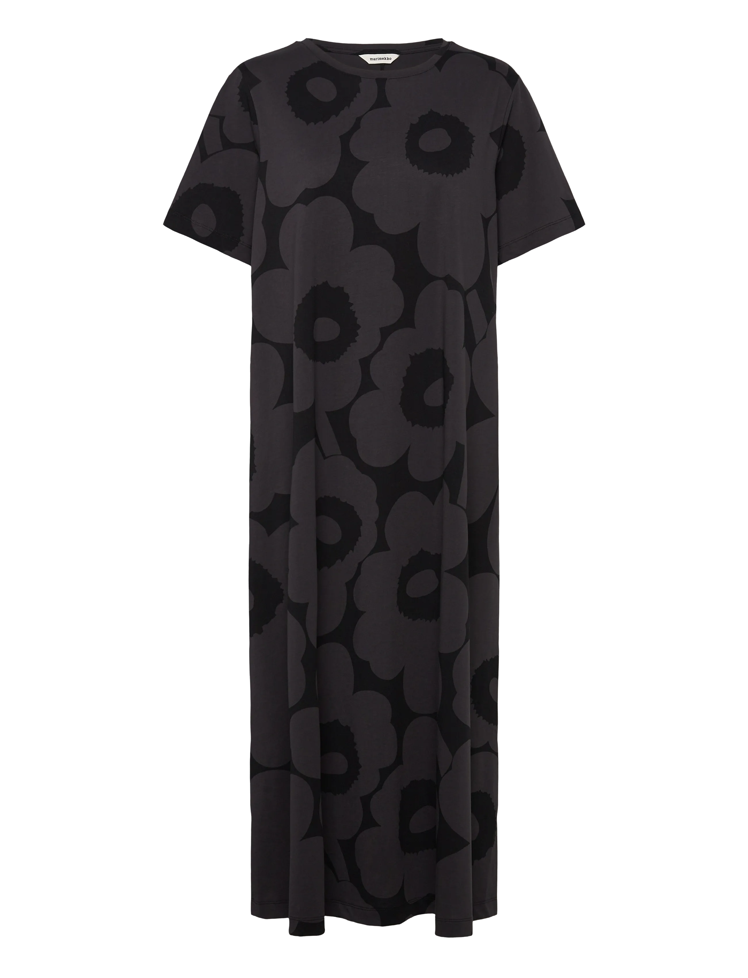 Marimekko PISTEINEN UNIKKO - Maxikleider - BLACK, DARK GREY / grey