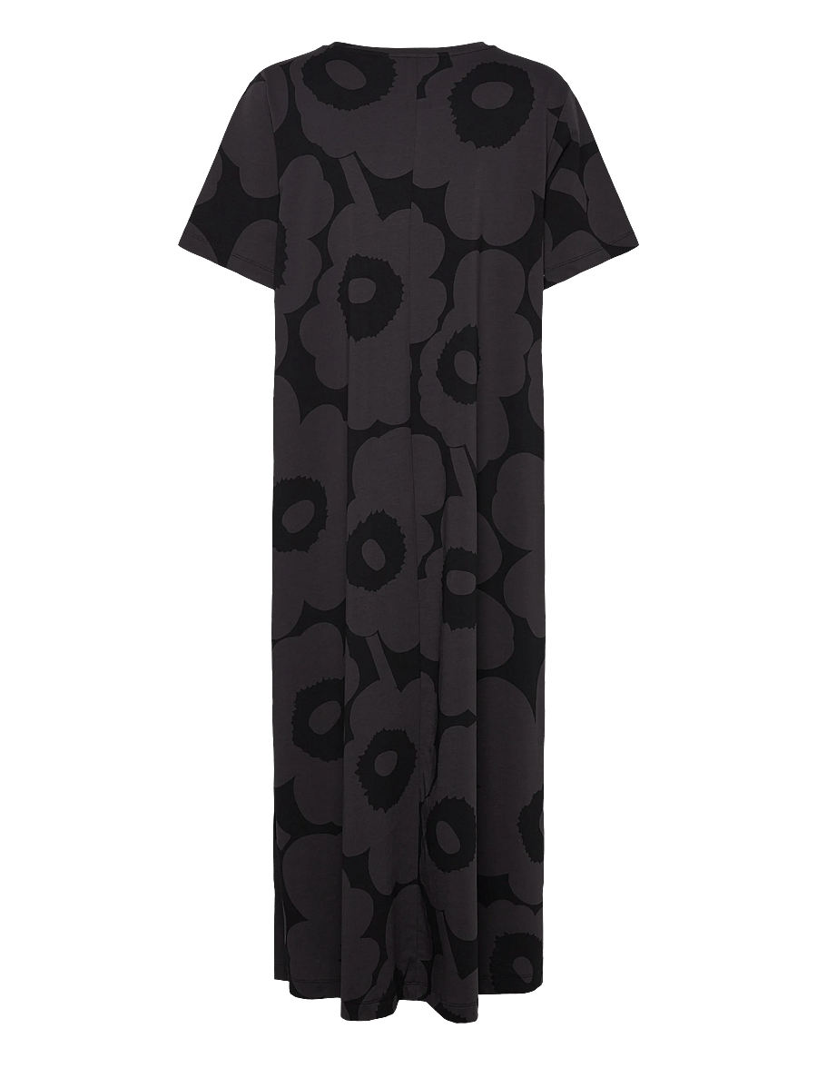 Marimekko - PISTEINEN UNIKKO - maksikleidid - black, dark grey - 2