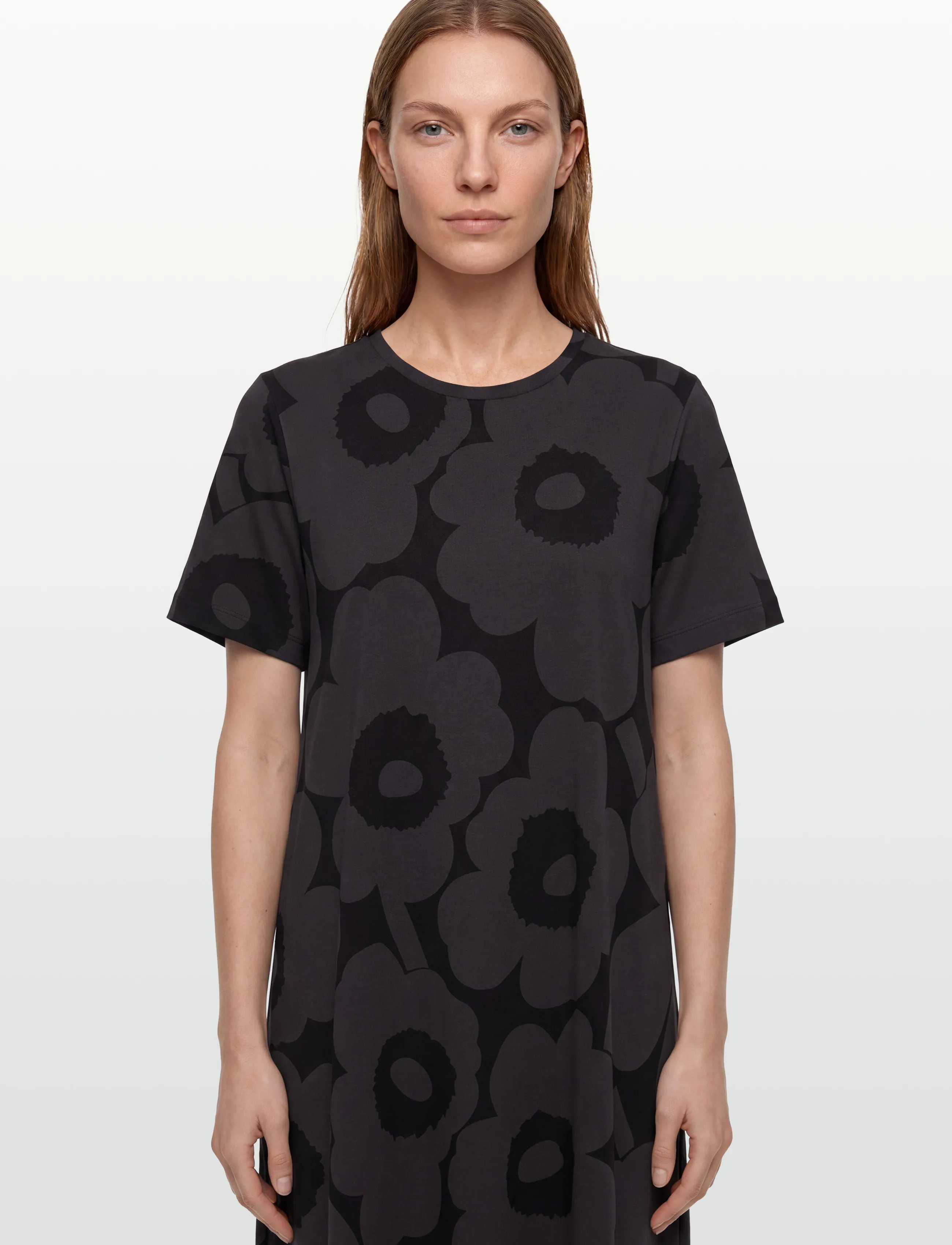 Marimekko - PISTEINEN UNIKKO - maxikjoler - black, dark grey - 3