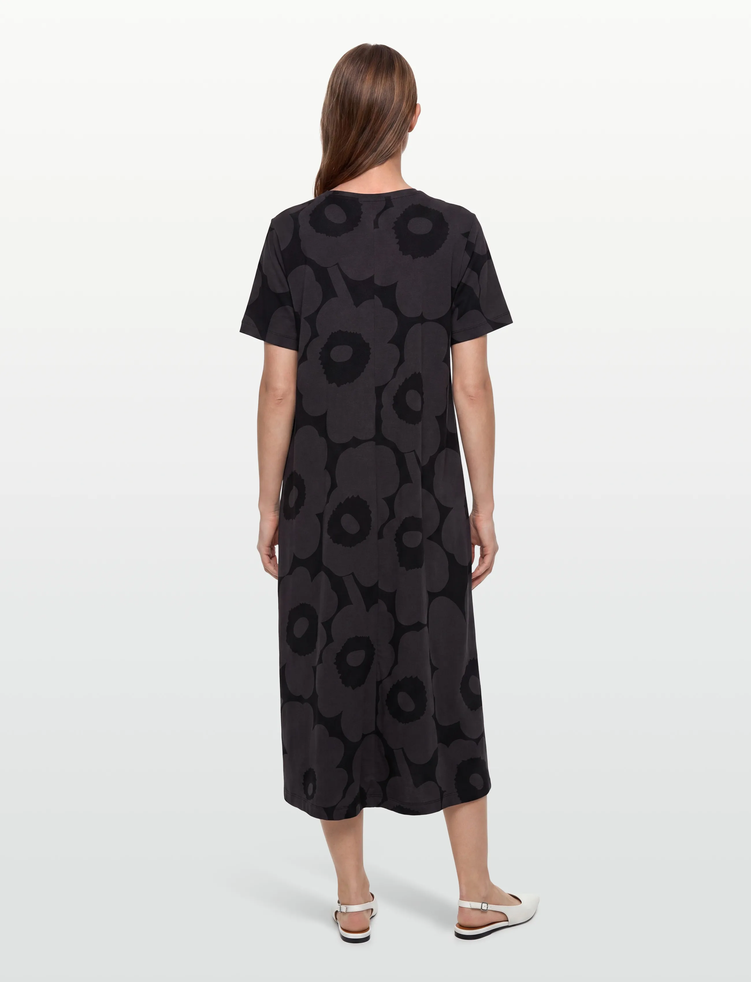 Marimekko - PISTEINEN UNIKKO - maxikjoler - black, dark grey - 4