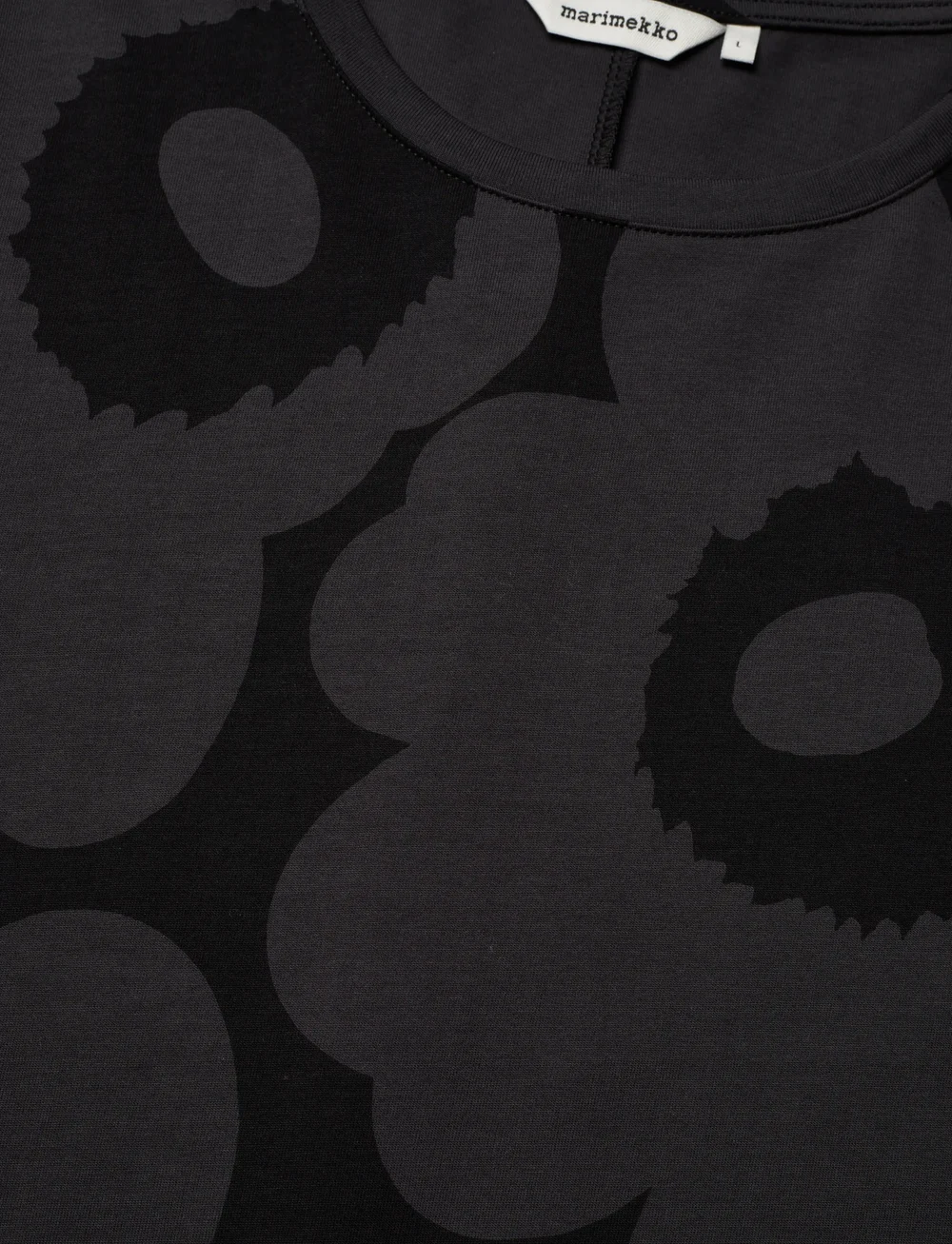 Marimekko - PISTEINEN UNIKKO - maxikleider - black, dark grey - 2