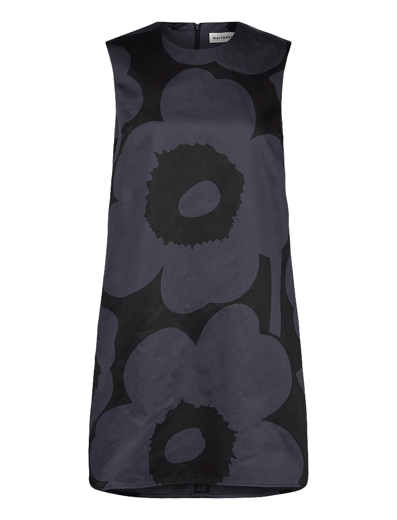 Marimekko - SILUETTI UNIKKO - minikleidid - black, dark grey - 0
