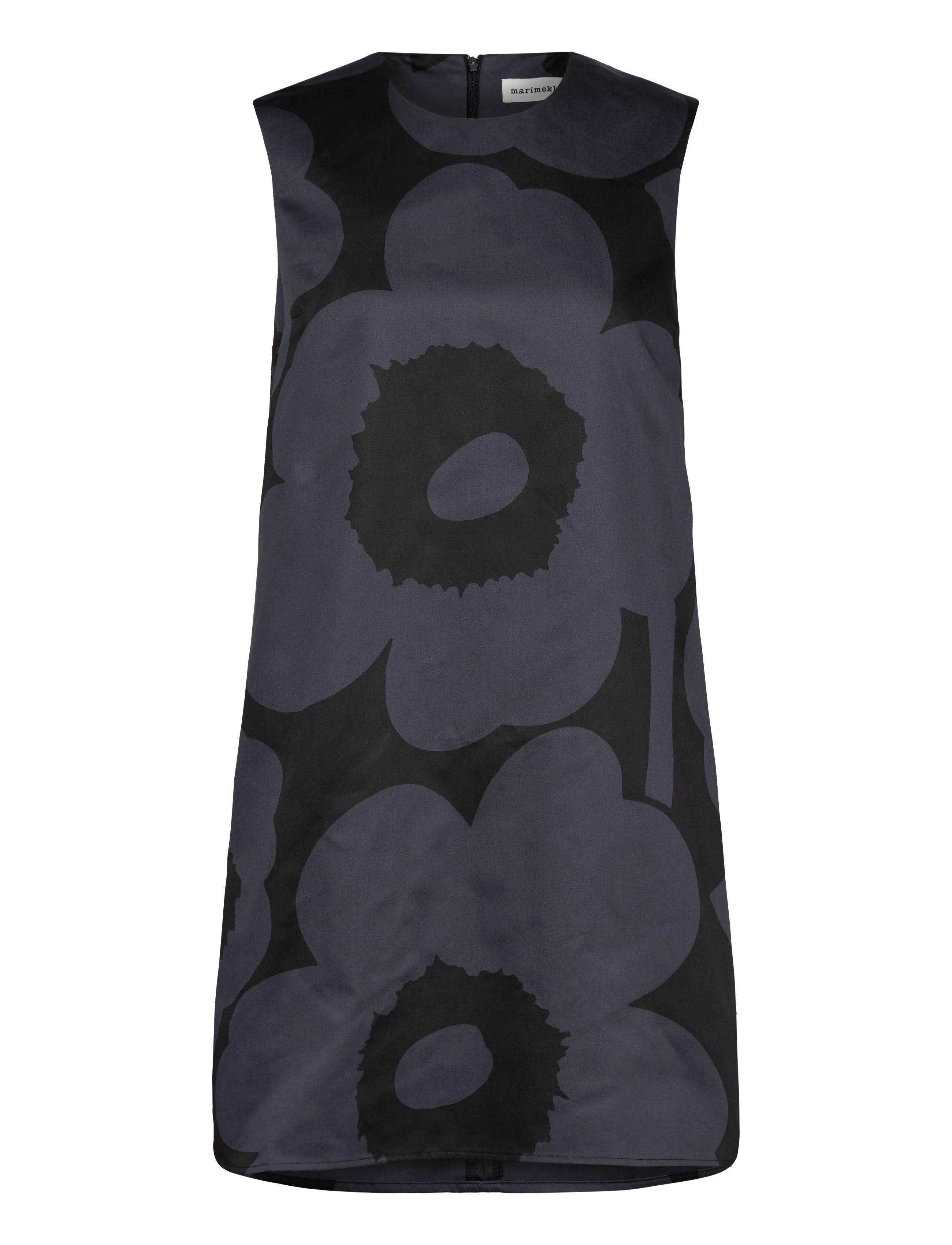 Marimekko SILUETTI UNIKKO - Kurze Kleider - BLACK, DARK GREY / black