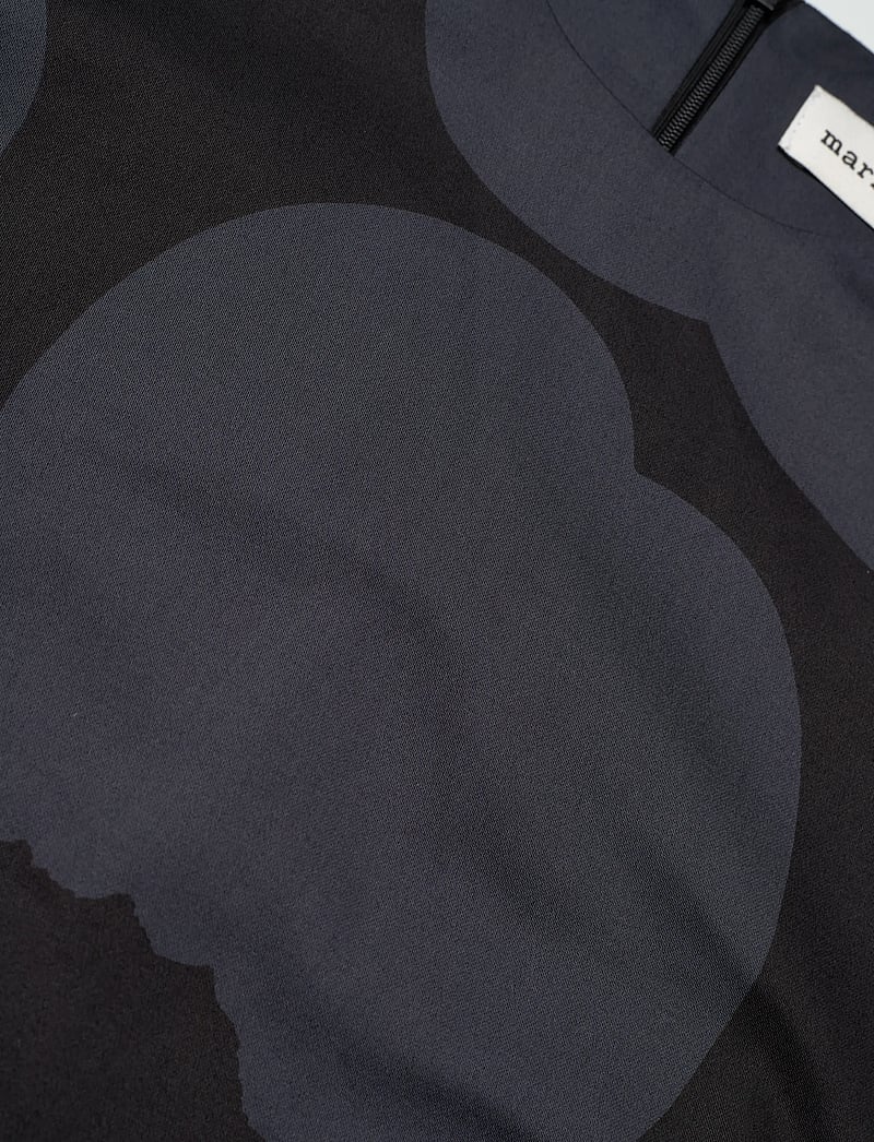 Marimekko - SILUETTI UNIKKO - minikleidid - black, dark grey - 2