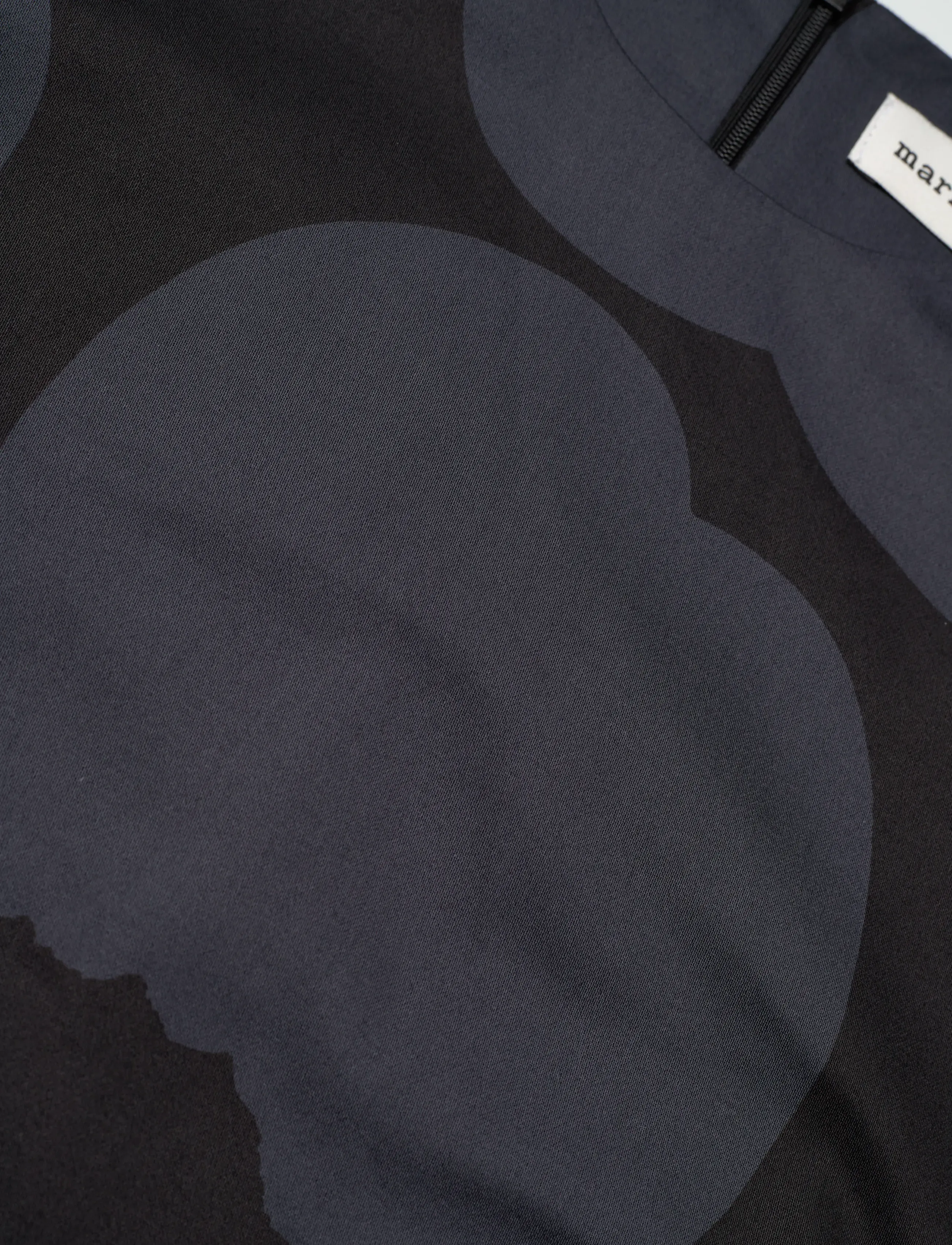 Marimekko - SILUETTI UNIKKO - minikleidid - black, dark grey - 5