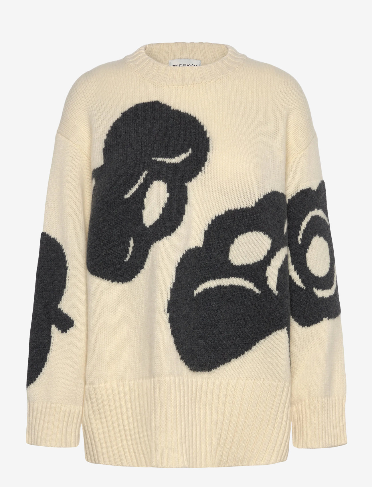 Marimekko - LUONTO TUMMA - herbstliche kleidung - off white, grey - 0