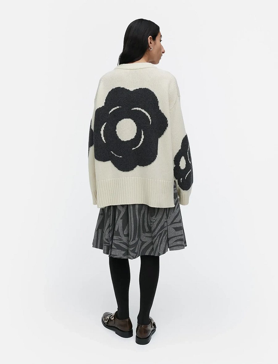 Marimekko - LUONTO TUMMA - sviitrid - off white, grey - 3