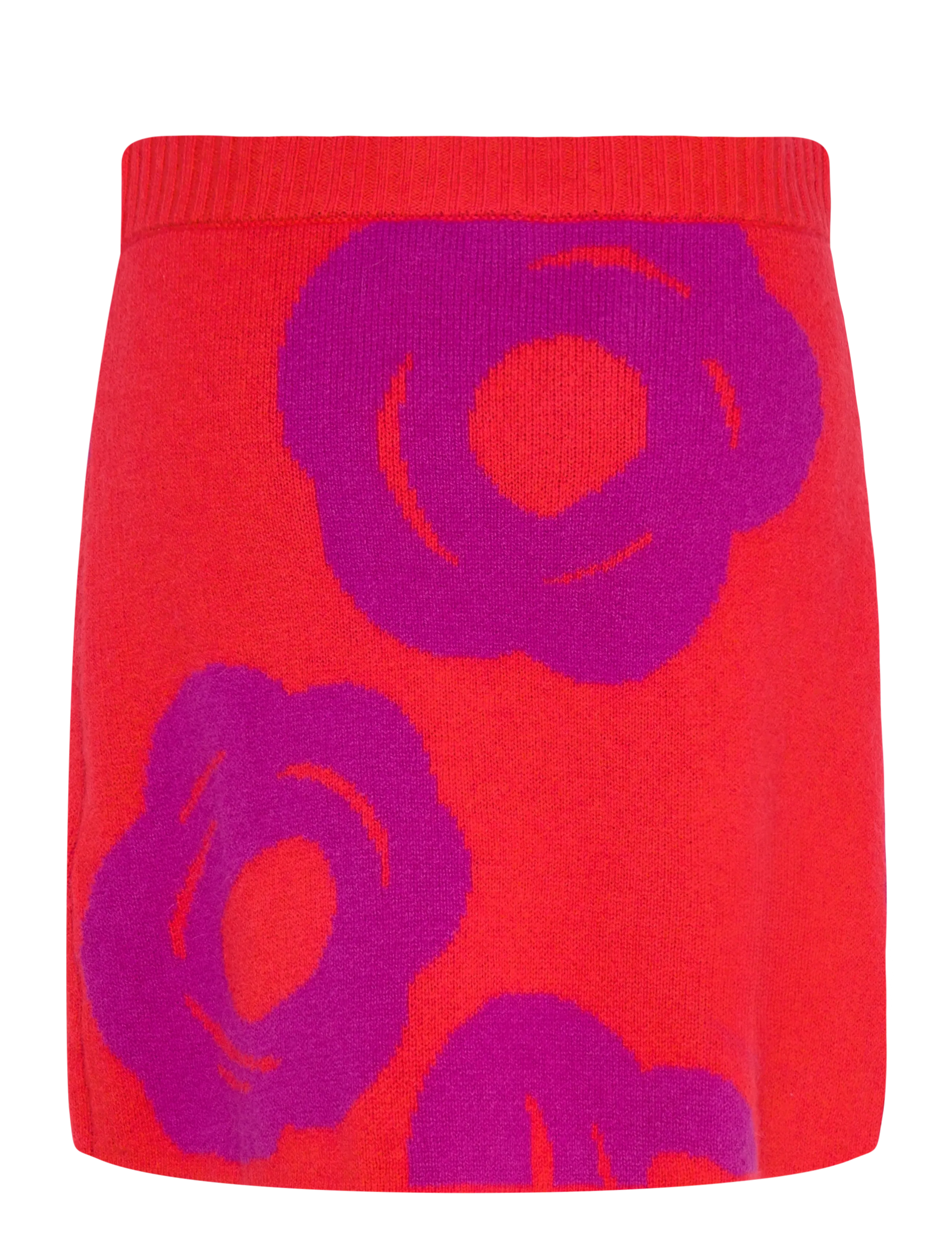 Marimekko - LOVEA TUMMA - knitted skirts - red, purple - 2