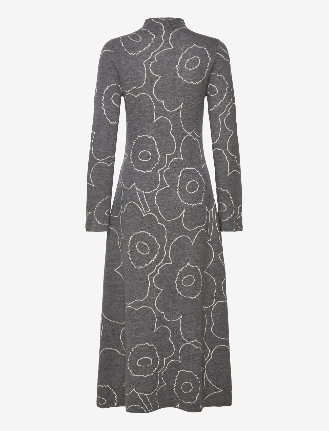 Marimekko - WILLAT PIIRTO UNIKKO - kootud kleidid - dark grey, off white - 2