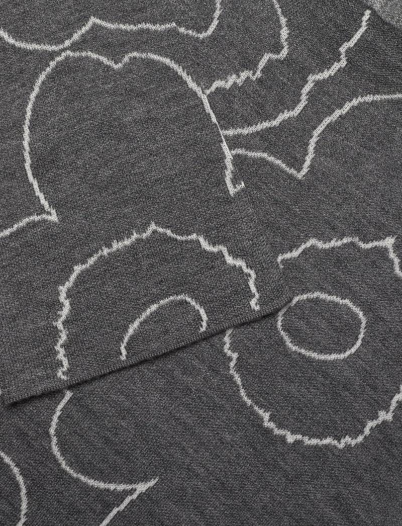 Marimekko - WILLAT PIIRTO UNIKKO - kootud kleidid - dark grey, off white - 5