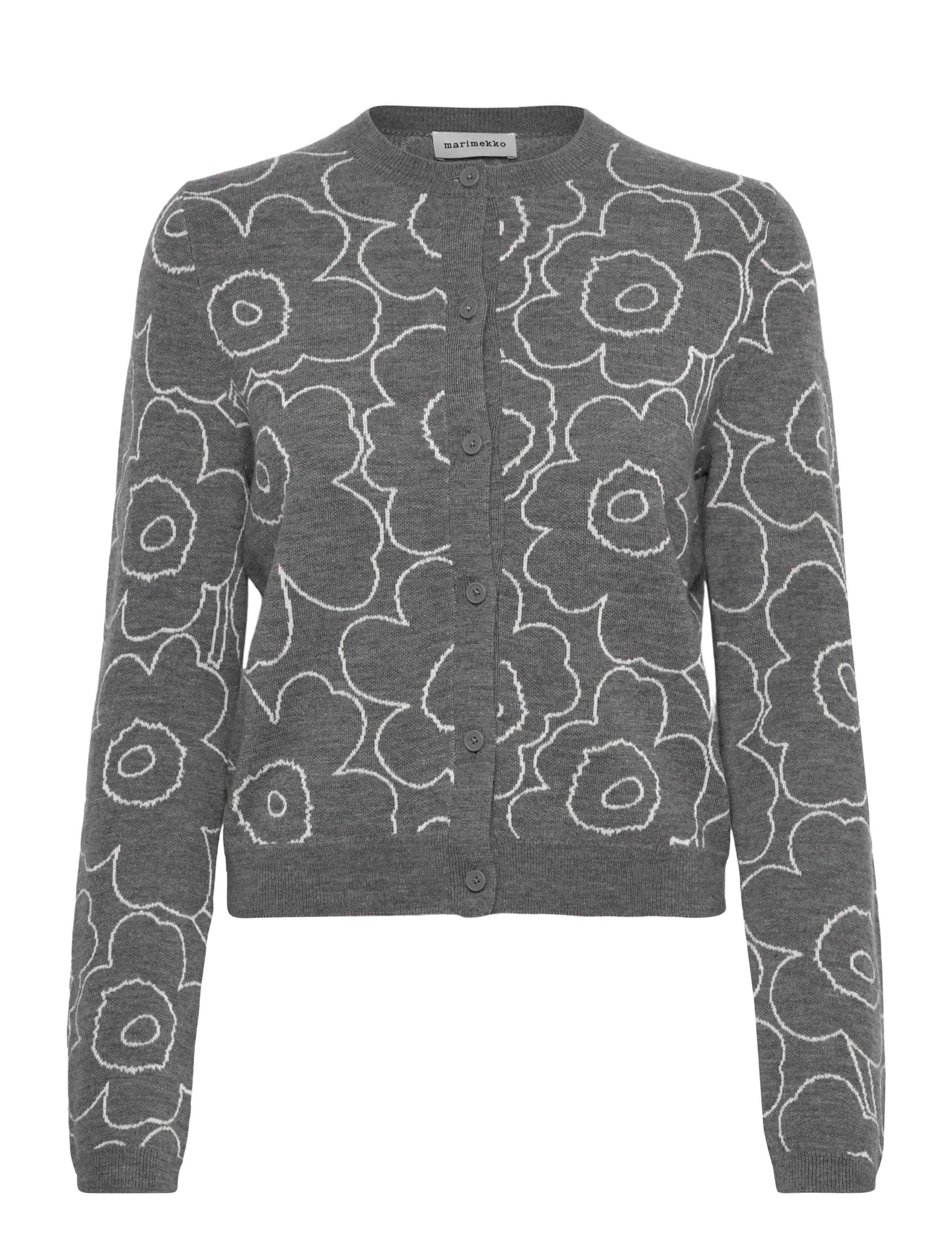 Marimekko - VILLI PIIRTO UNIKKO - dark grey, off white - 1