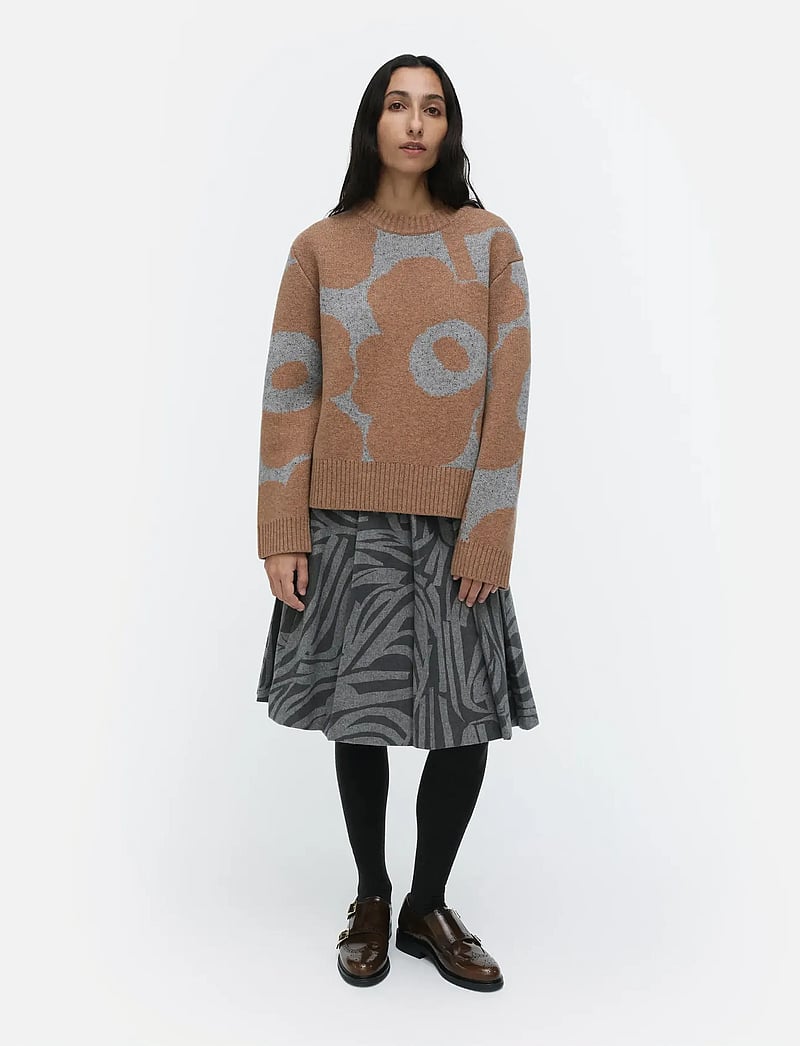 Marimekko - RWS VIRTAUS UNIKKO - pullover - light brown, grey - 0