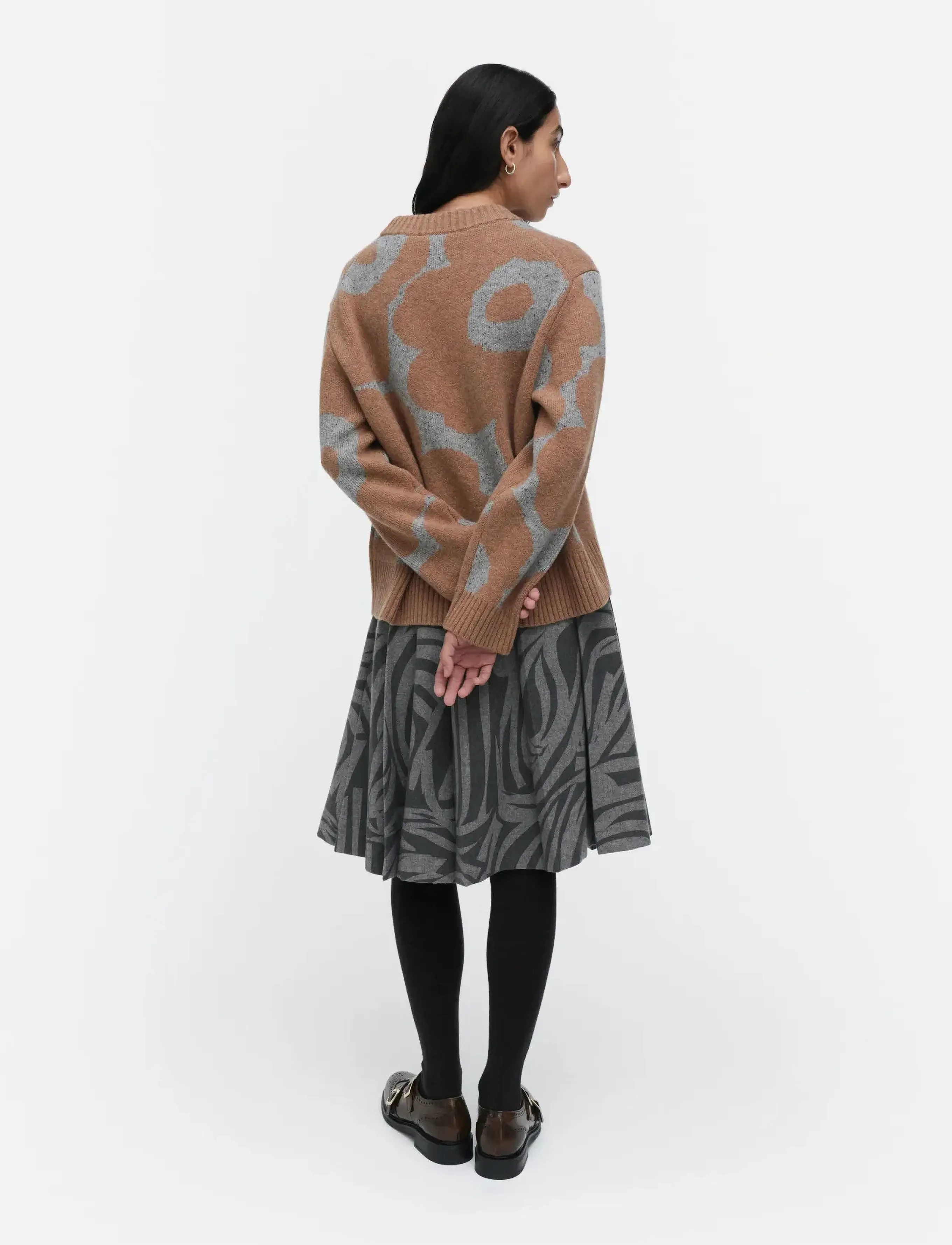 Marimekko - RWS VIRTAUS UNIKKO - pullover - light brown, grey - 3