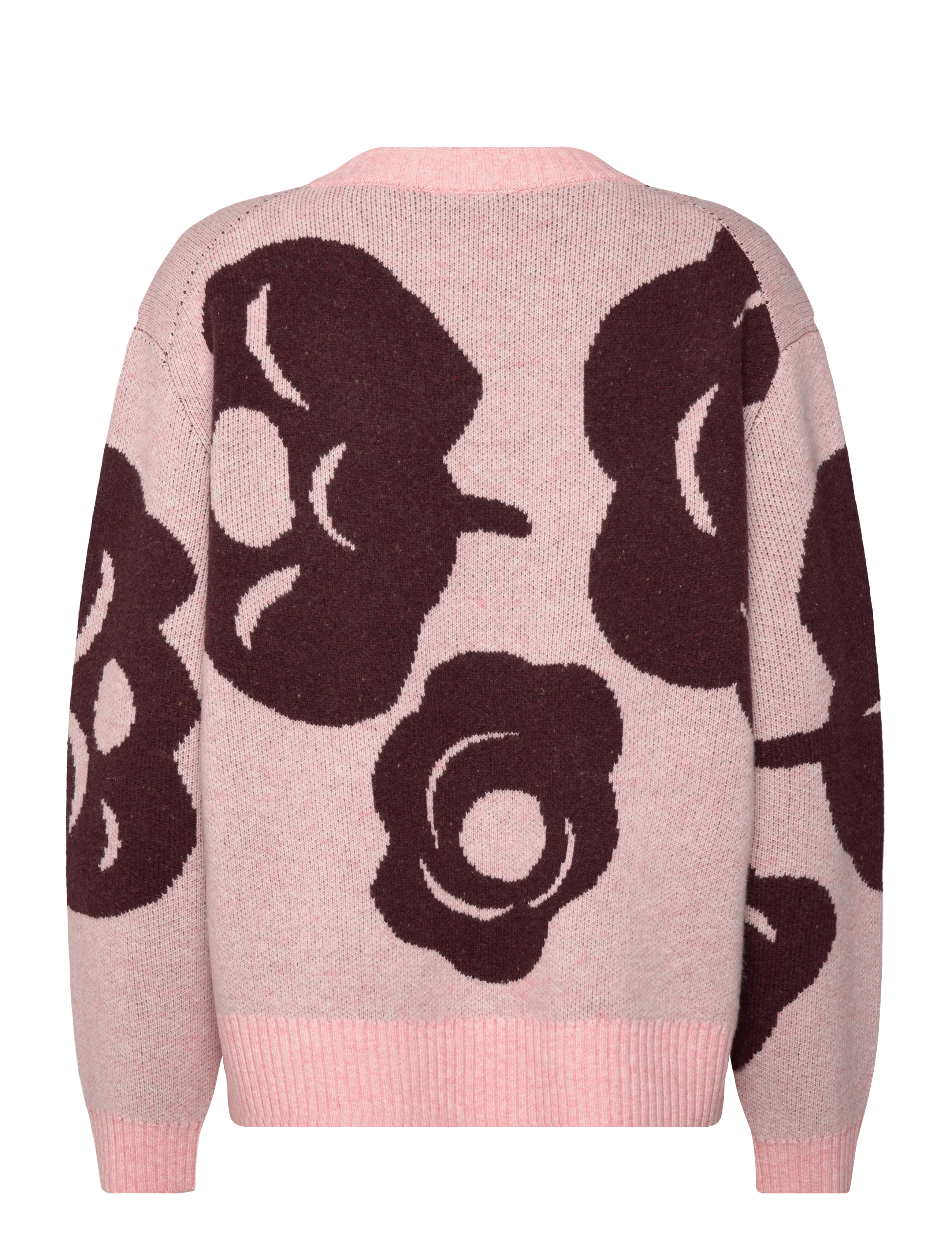 Marimekko - RWS VIRTAUS TUMMA - light pink, wine red - 2