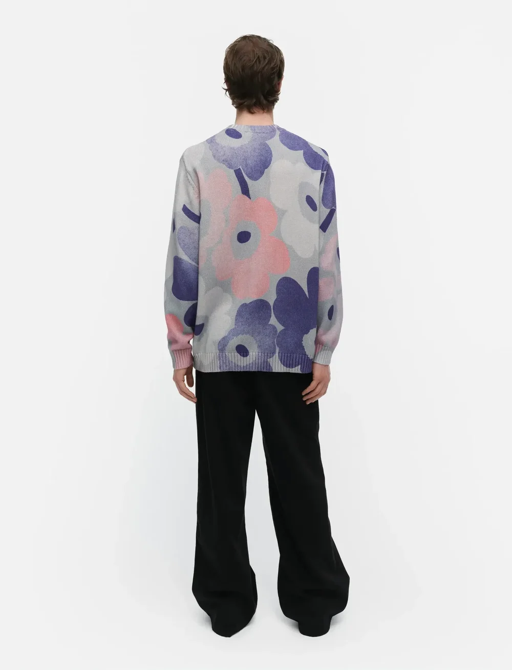 Marimekko - PUUTERI UNIKKO - stickade tröjor - grey, violet, light pink - 3