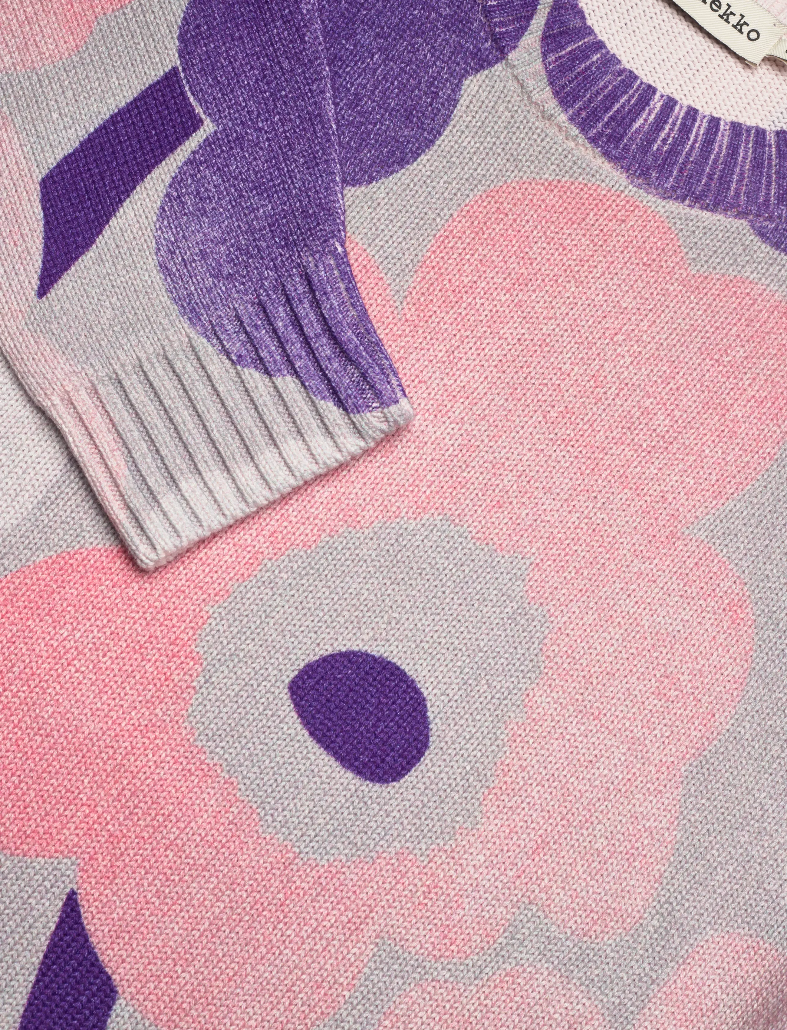 Marimekko - PUUTERI UNIKKO - pullover - grey, violet, light pink - 5