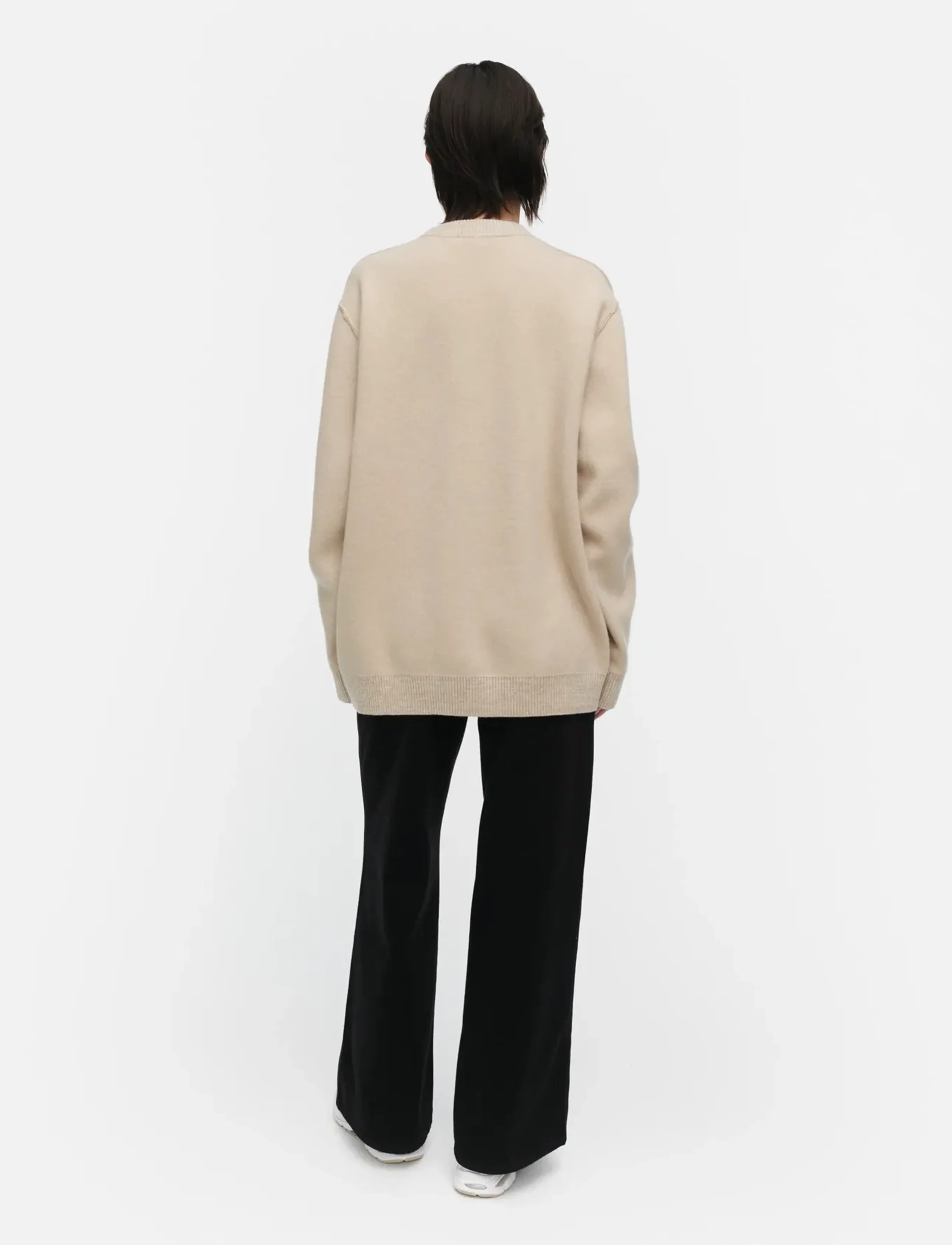 Marimekko - RWS RUUSUT VIHKIRUUSU - peysur og hettupeysur - beige, off white - 3