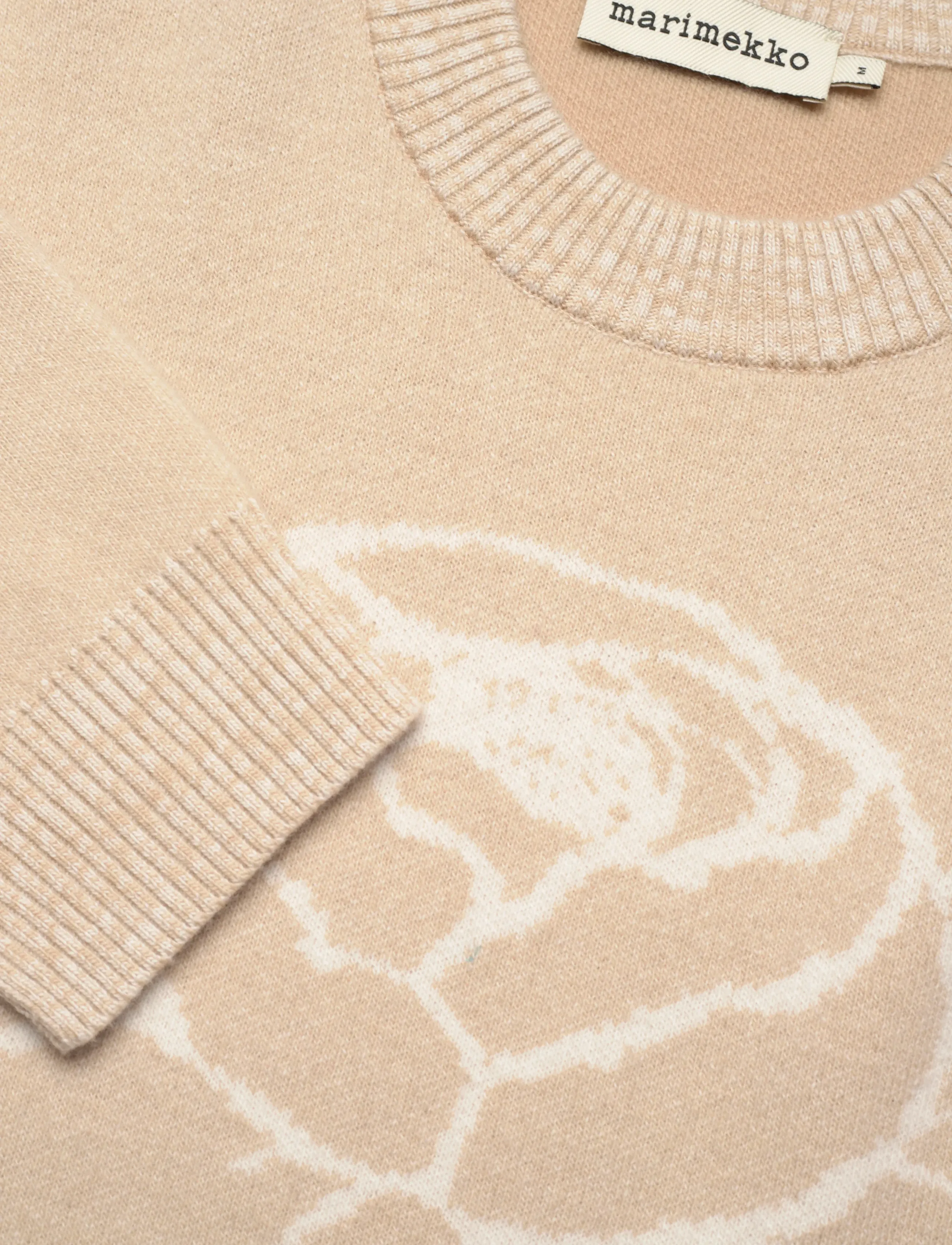 Marimekko - RWS RUUSUT VIHKIRUUSU - peysur og hettupeysur - beige, off white - 5