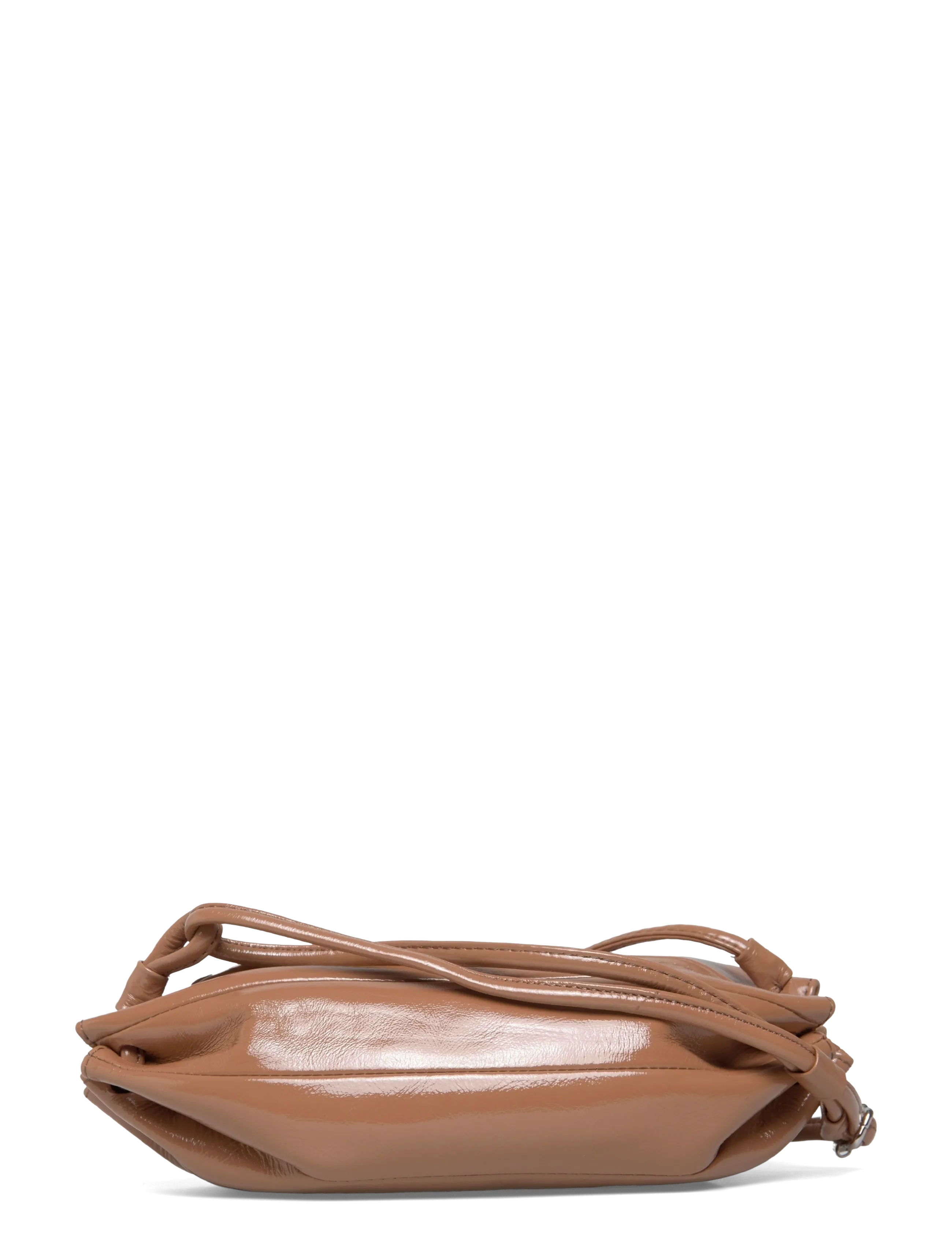 Marimekko PIKKU KARLA PATENT - Trendy tasker - BROWN / brown