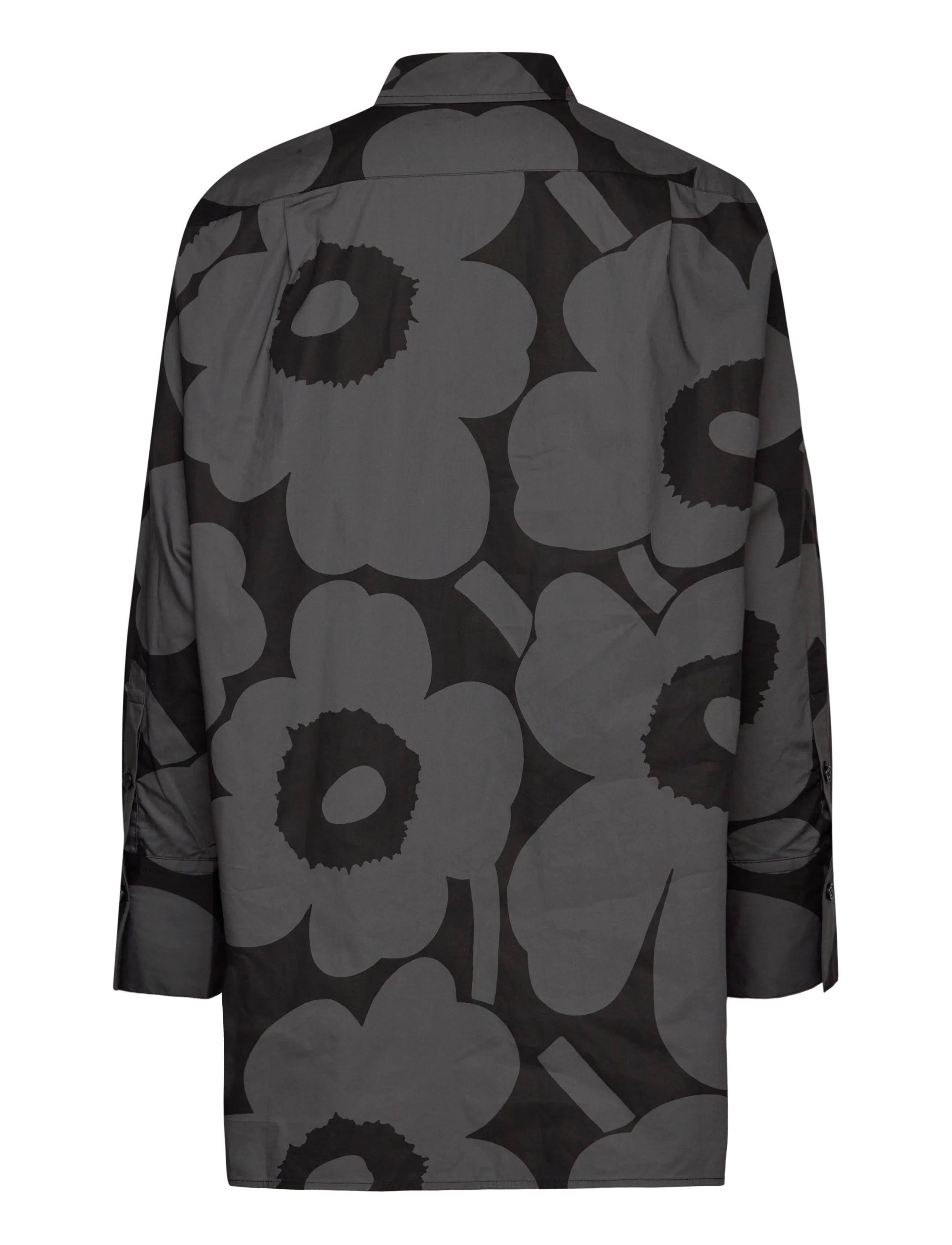 Marimekko - NILA UNIKKO - jeanshemden - black, dark grey - 1