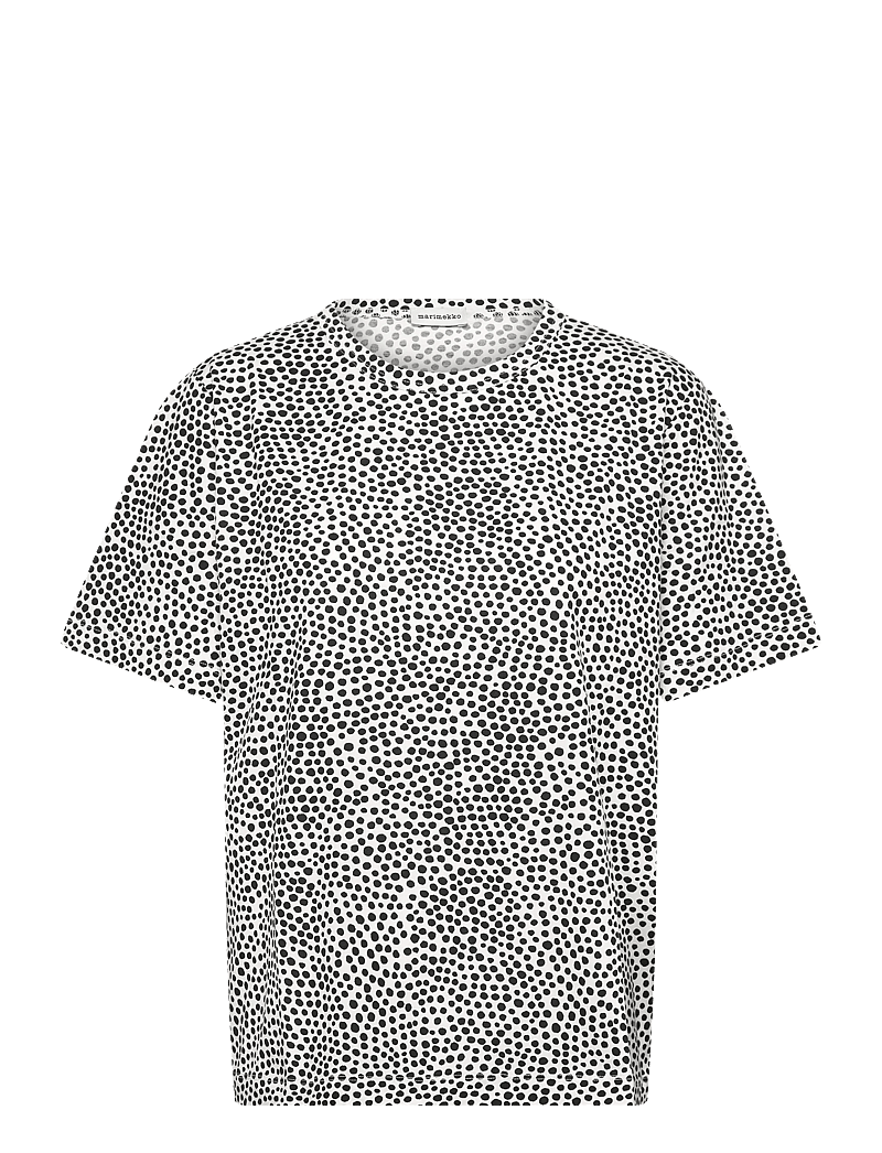 Marimekko - ERNA ISO PIRPUT PARPUT - t-shirts - off white, black - 0