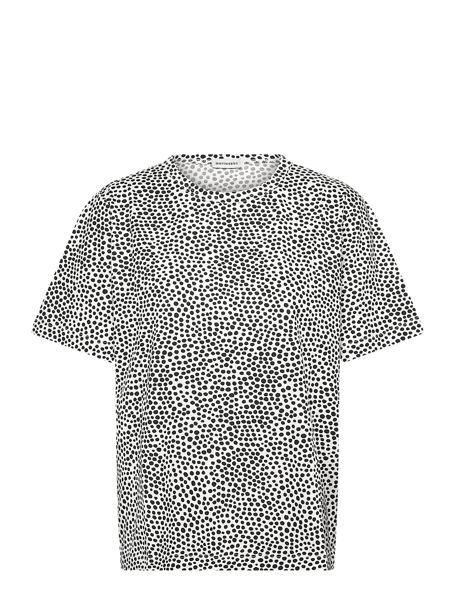 Marimekko - ERNA ISO PIRPUT PARPUT - t-shirts - off white, black - 0