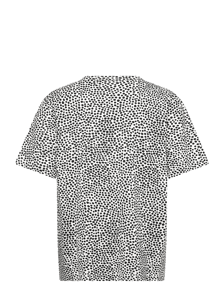 Marimekko - ERNA ISO PIRPUT PARPUT - t-shirty - off white, black - 1