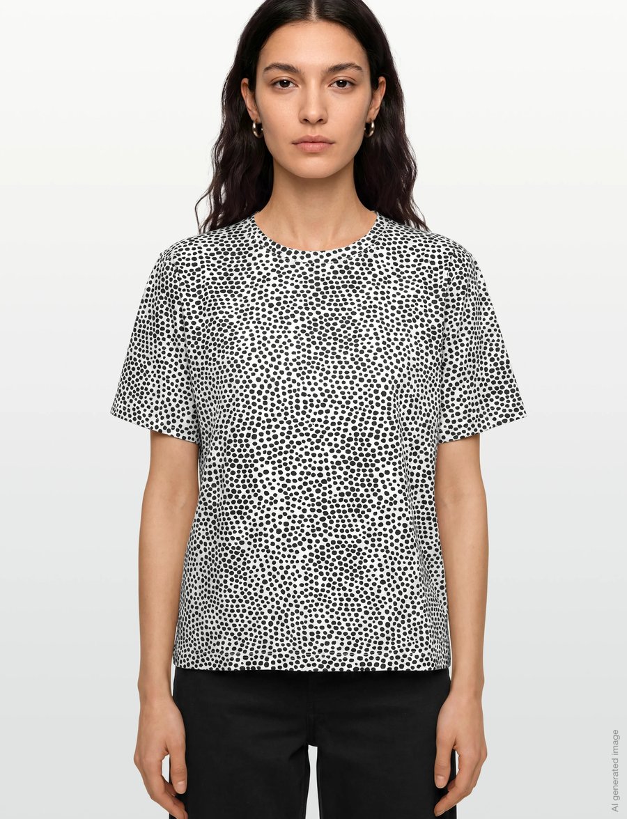 Marimekko - ERNA ISO PIRPUT PARPUT - t-shirts - off white, black - 3