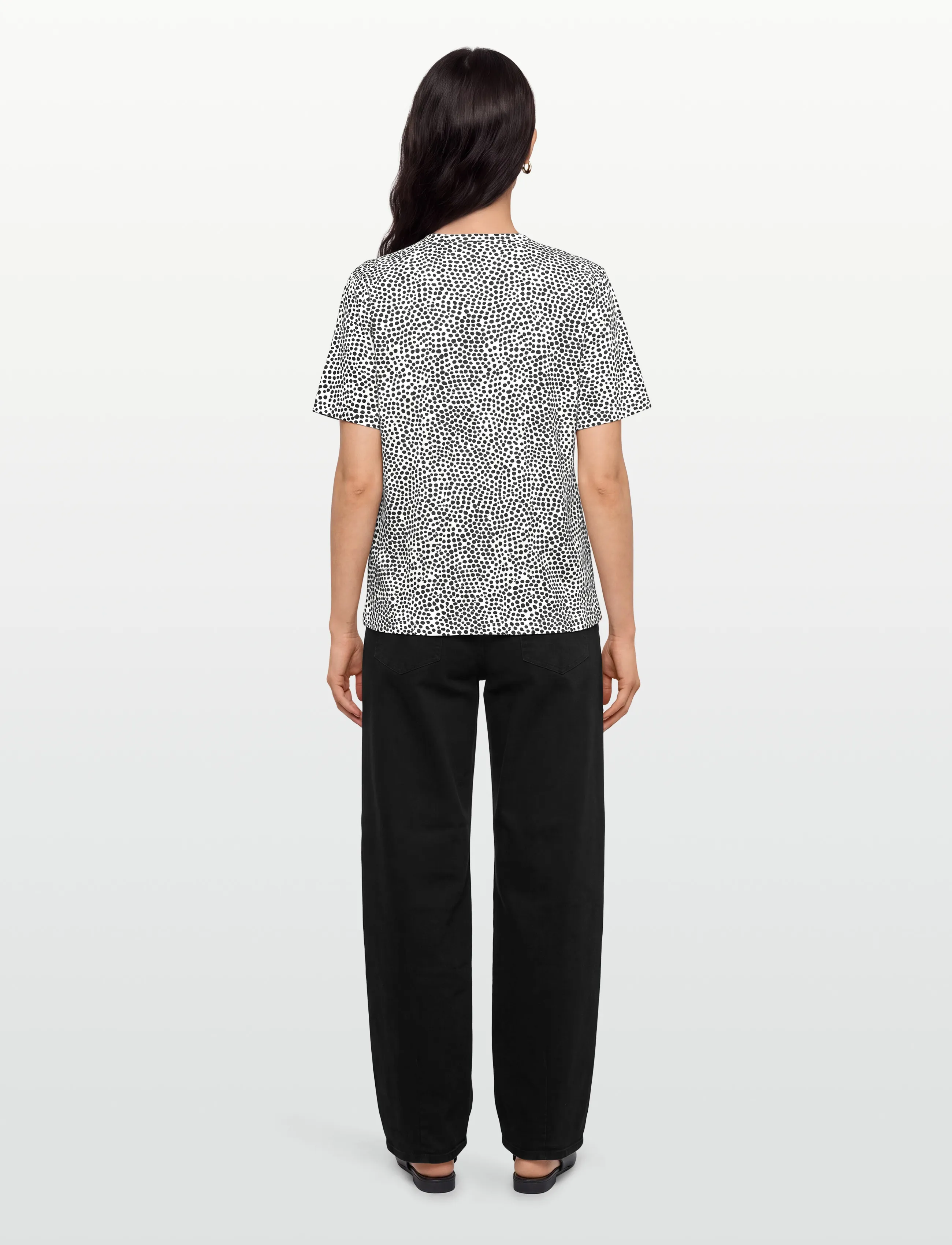 Marimekko - ERNA ISO PIRPUT PARPUT - t-shirts - off white, black - 4