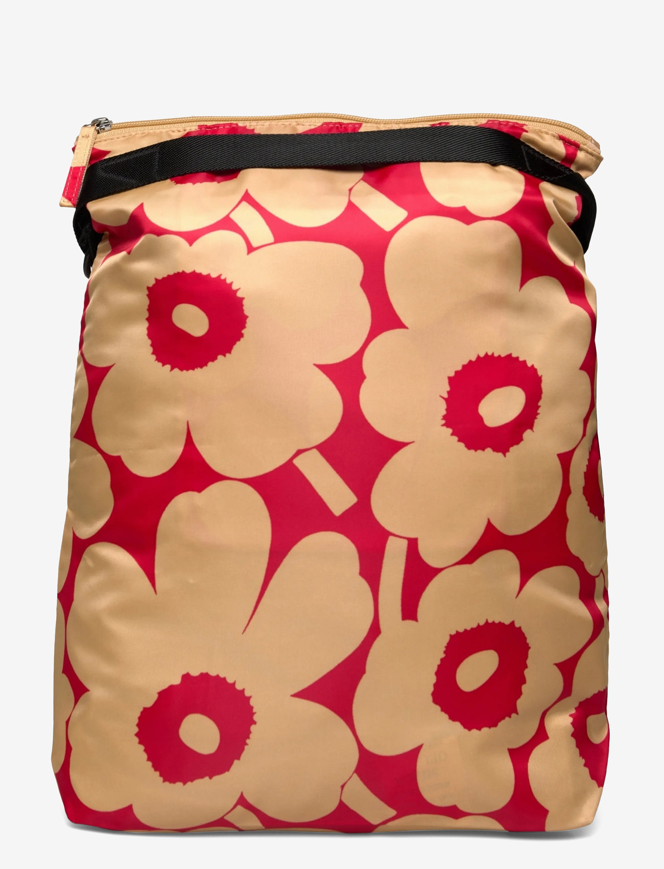 Marimekko - NEAT CROSSBODY UNIKKO M - shoppers - light brown, red - 2