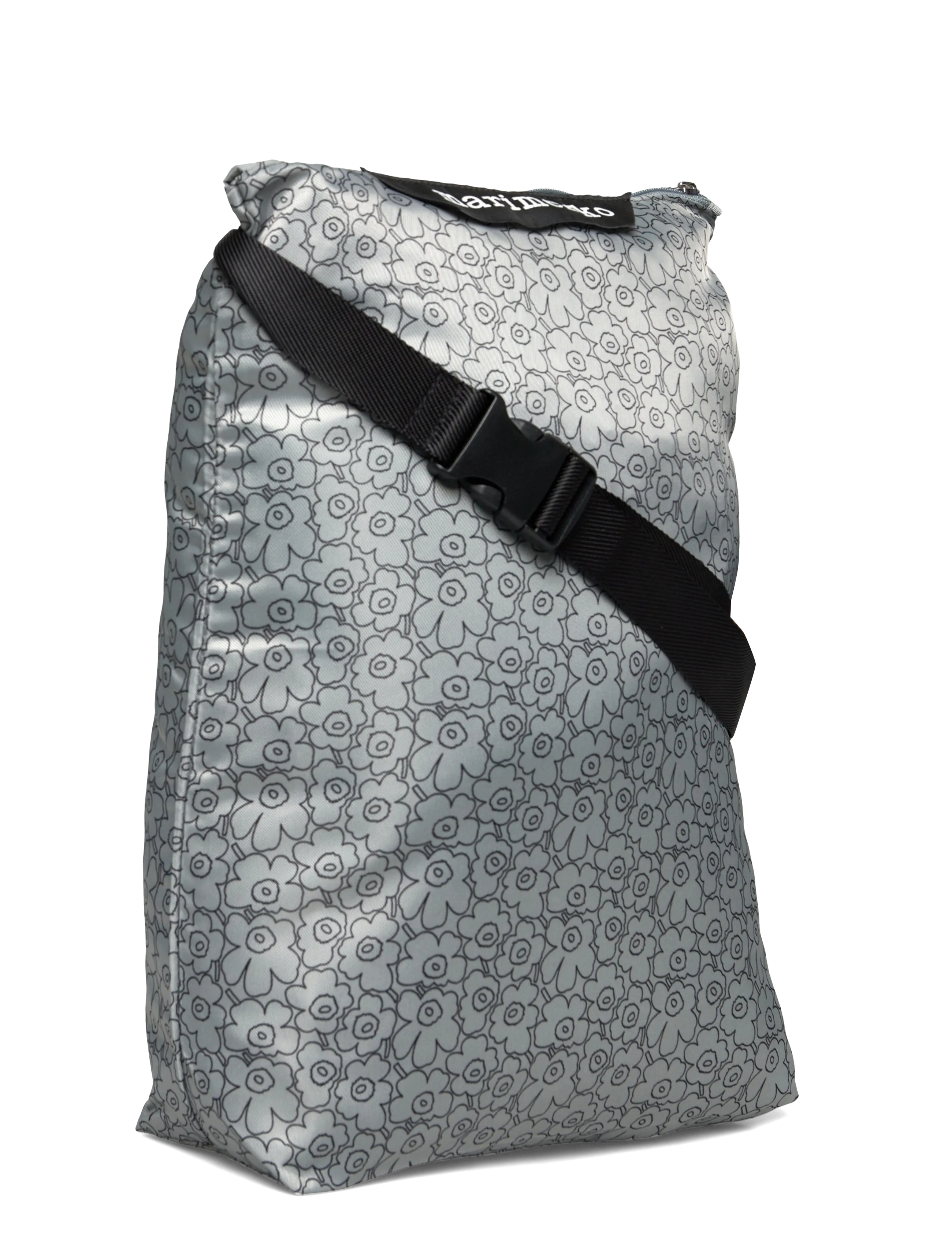 Marimekko - NEAT CROSSBODY PIIRTO UNIKKO M - shoppers - grey, black - 3