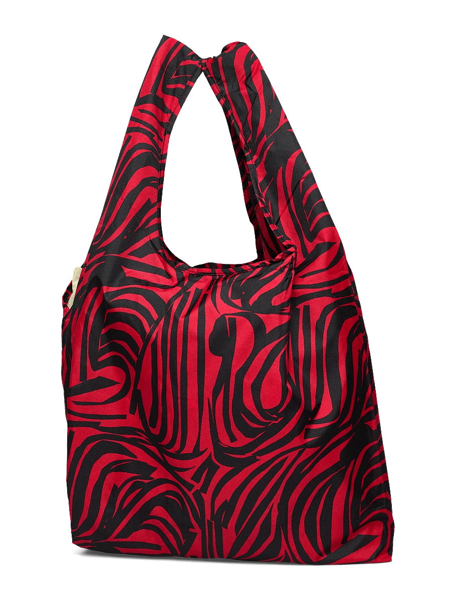 Marimekko - SMARTBAG JOKURAITA - shopper - red, black - 1
