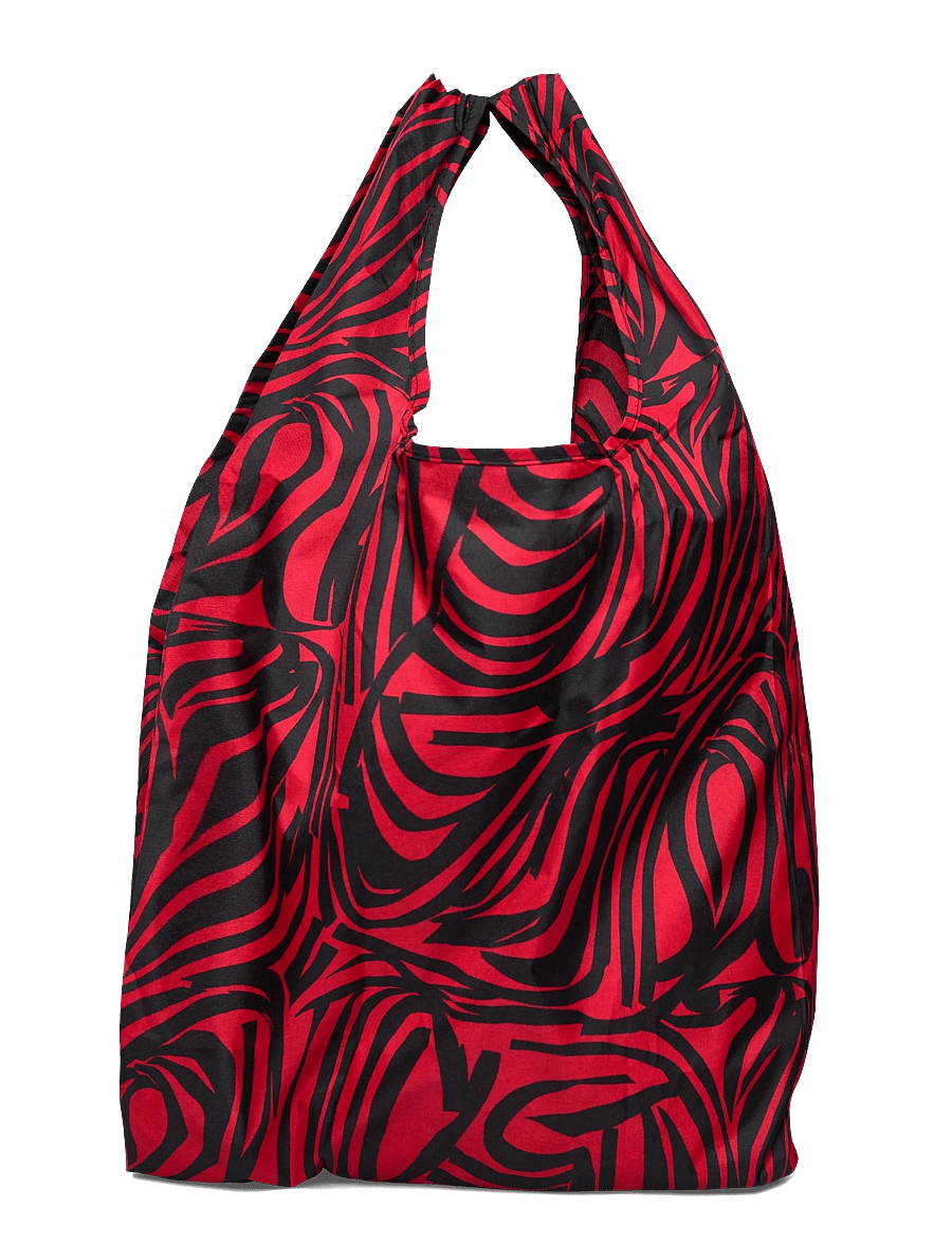 Marimekko - SMARTBAG JOKURAITA - shopper - red, black - 2
