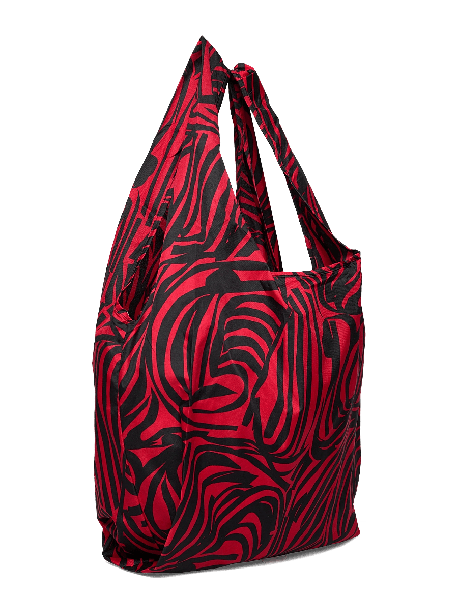 Marimekko - SMARTBAG JOKURAITA - shopper - red, black - 3